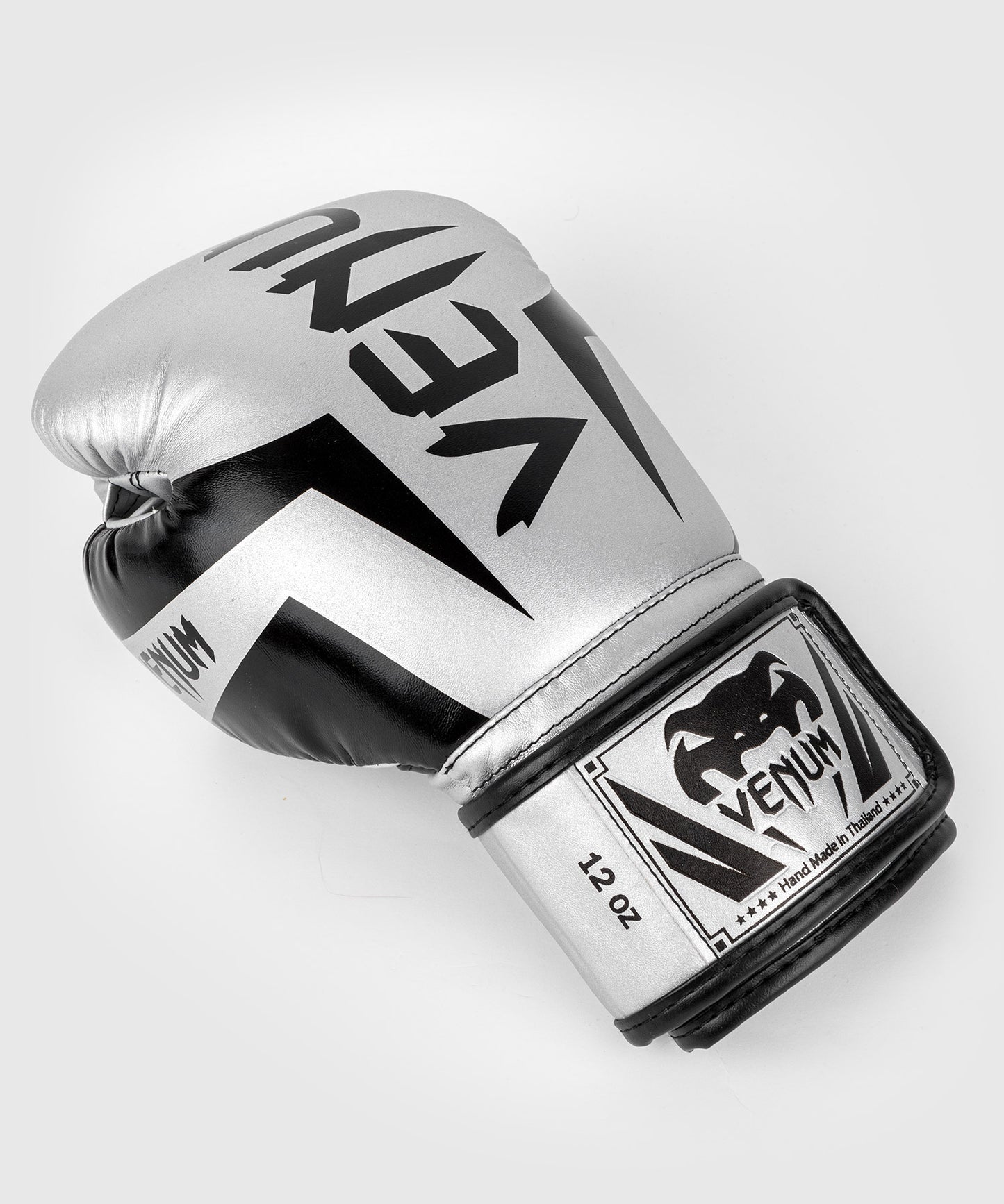 Gants de boxe Venum Elite - Argent/Noir
