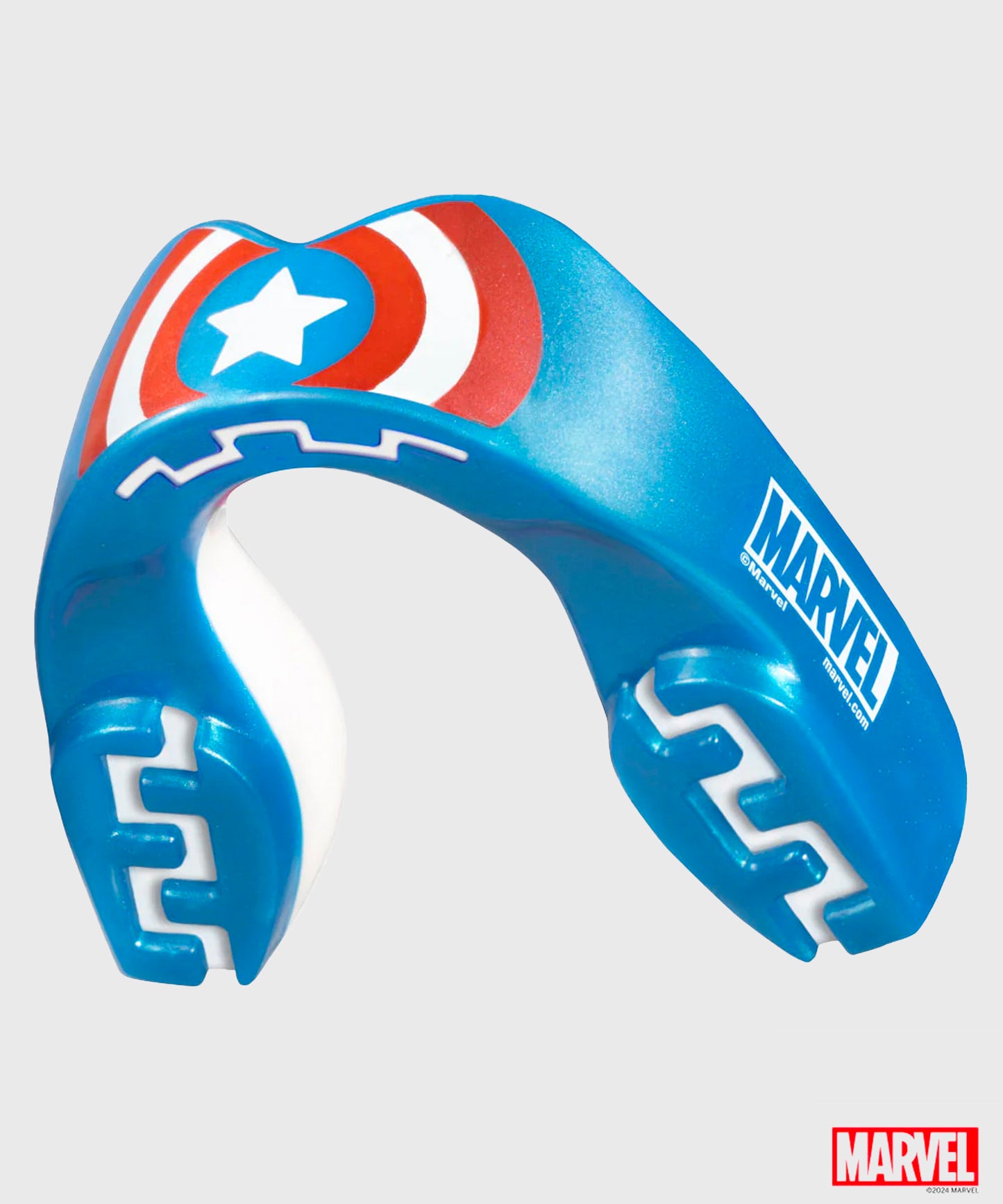 Safejawz Marvel - Captain America Zahnschutz - Blau