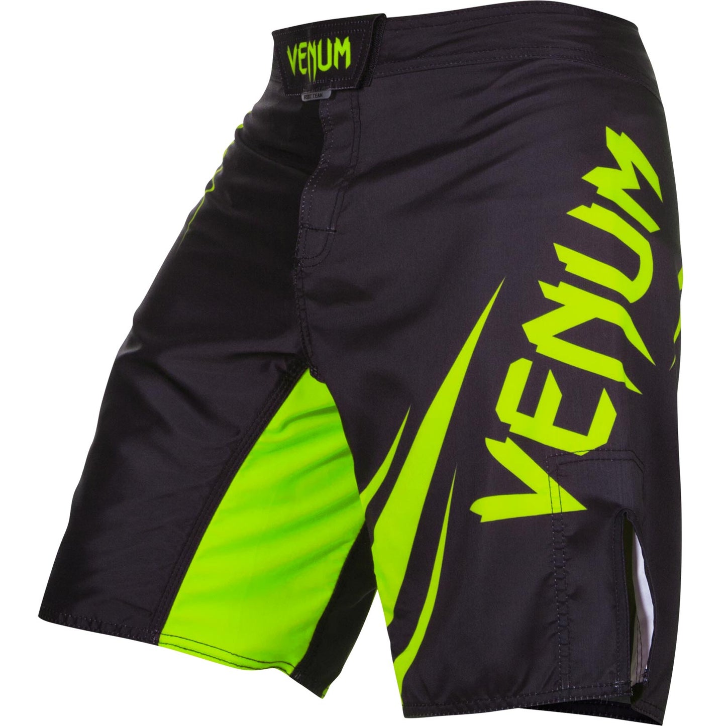 Venum Challenger Fightshort - Black/Fluorescent Yellow