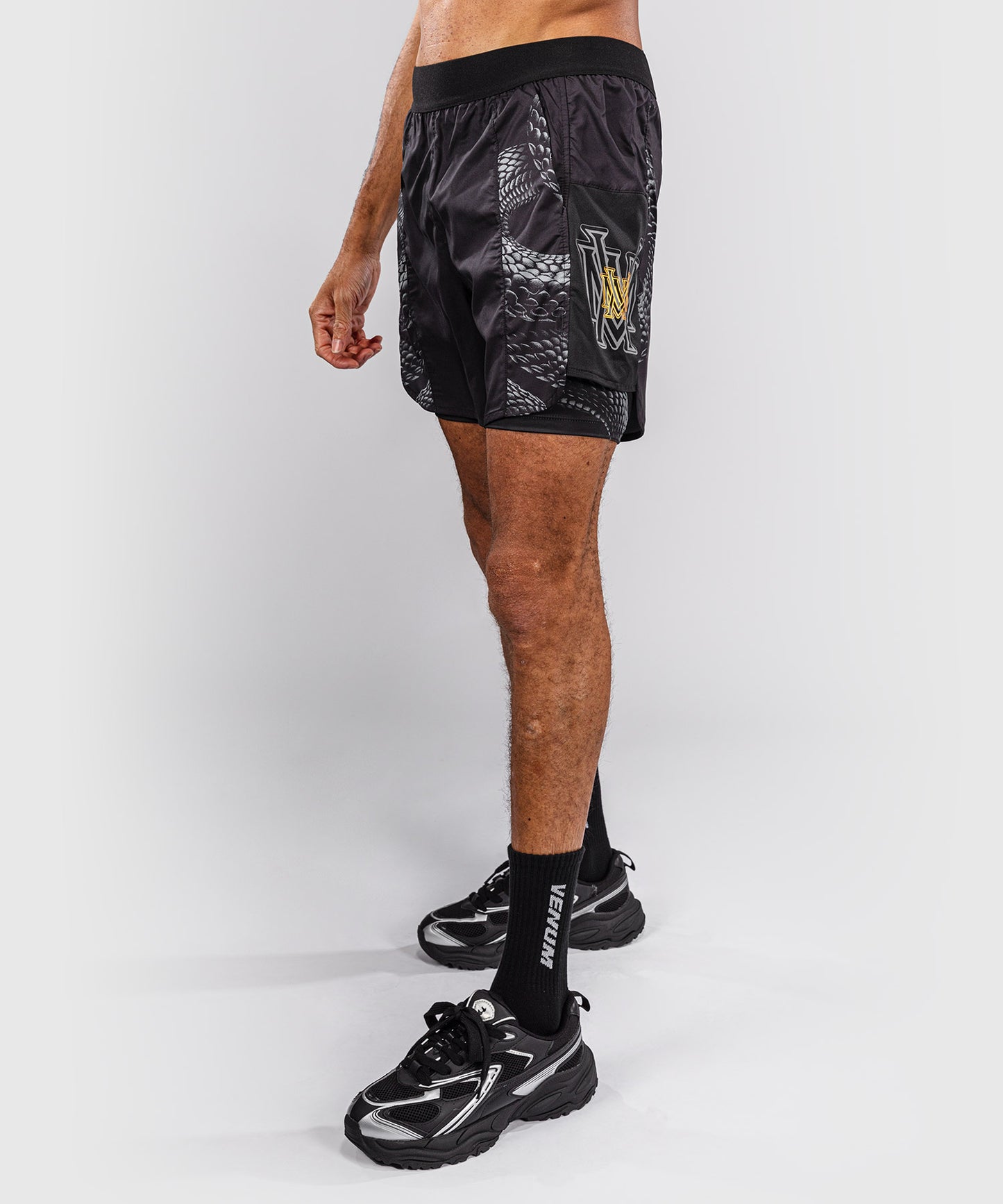 Venum Matupa Training Shorts - Black/Grey/Gold