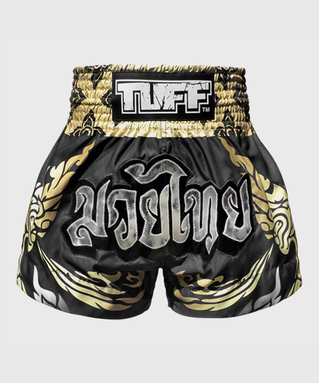 Short de Muay Thai Tuff The King Of Naga Black - Noir/Or