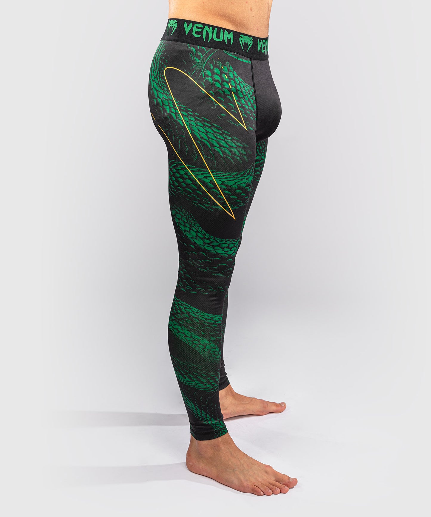 Venum Matupa Spats - Negro/Verde/Oro