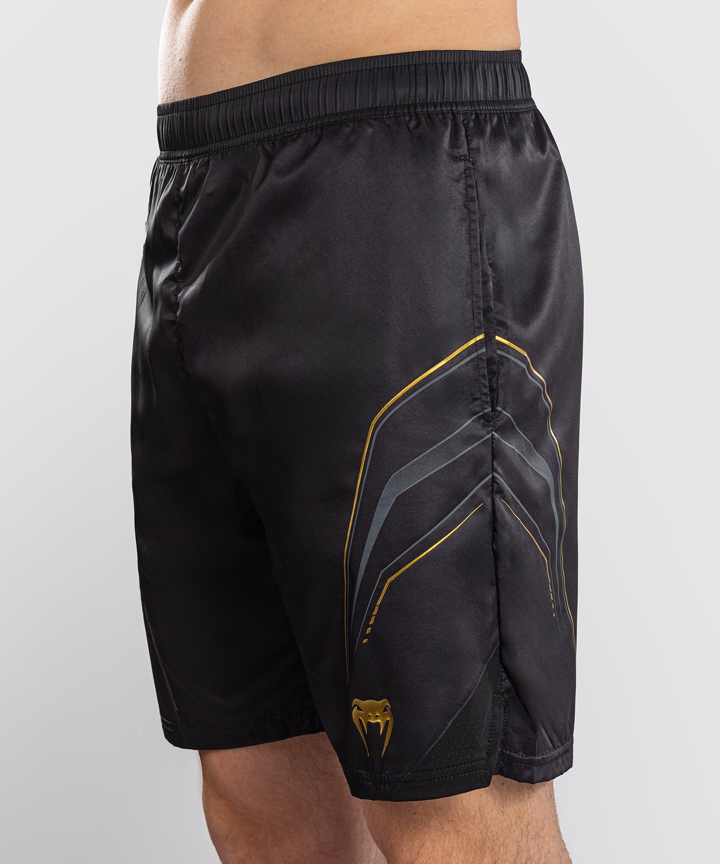 Venum Streamline Pantalón Corto de Entrenamiento – Negro/Oro