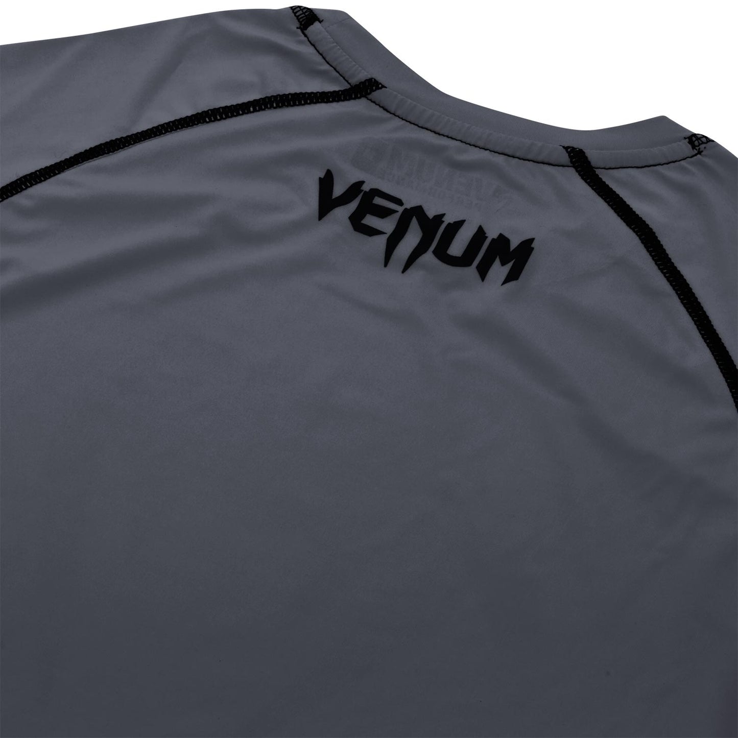 Venum Contender 3.0 Compression T-shirt - Long Sleeves - Heather Grey/Black