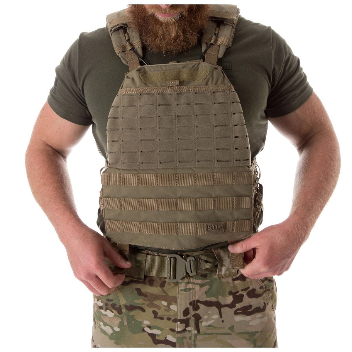 Gilet lesté porte-plaques TacTec 5.11 Tactical - Beige