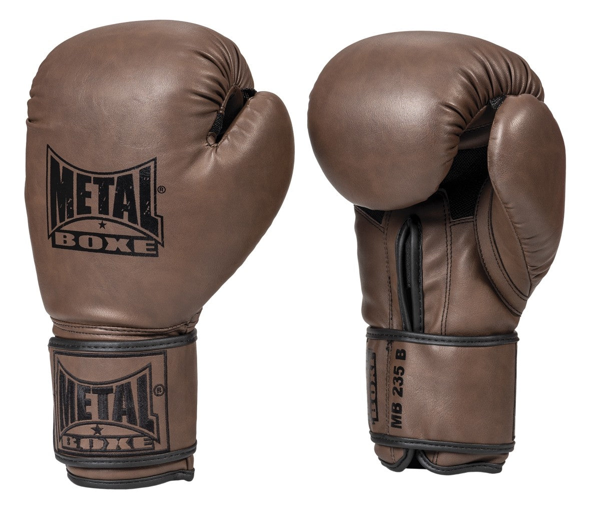Gants de Boxe Entraînement Metal Boxe - Marron
