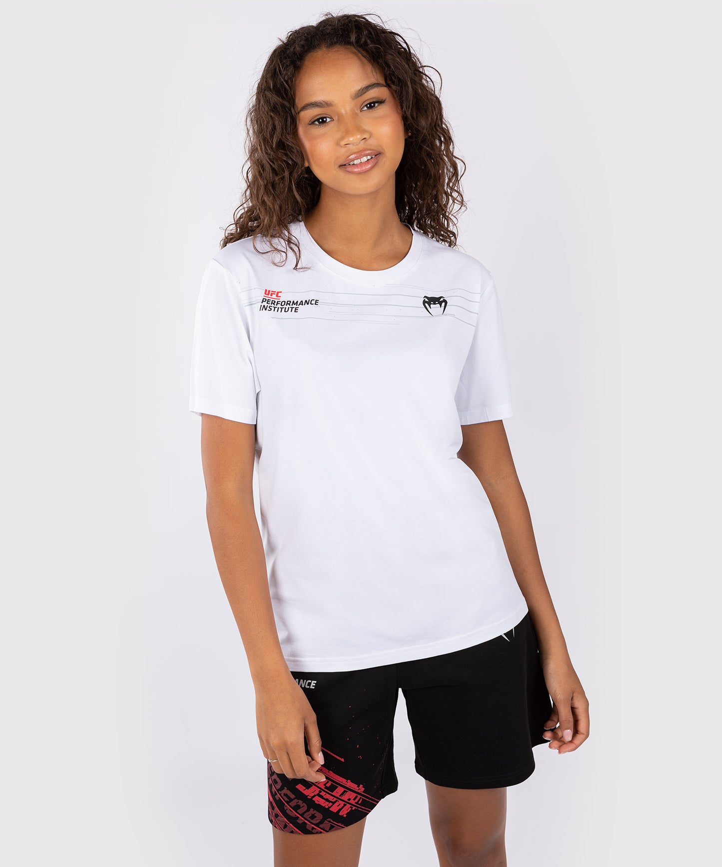 T-Shirt Femme UFC Performance Institute 2.0 - Blanc