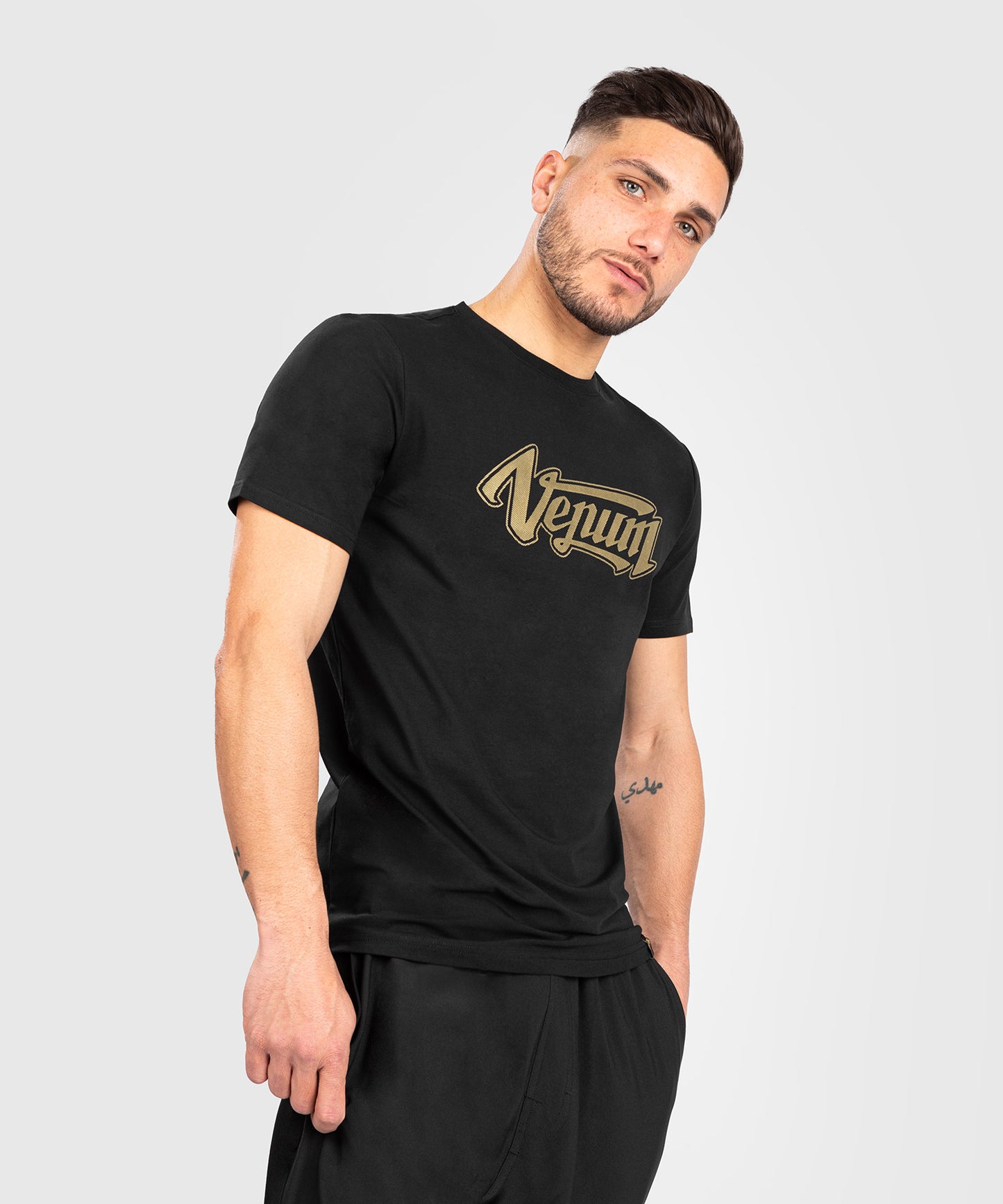 Venum Absolute 2.0 Maglietta - Vestibilità regolata - Nera/Oro
