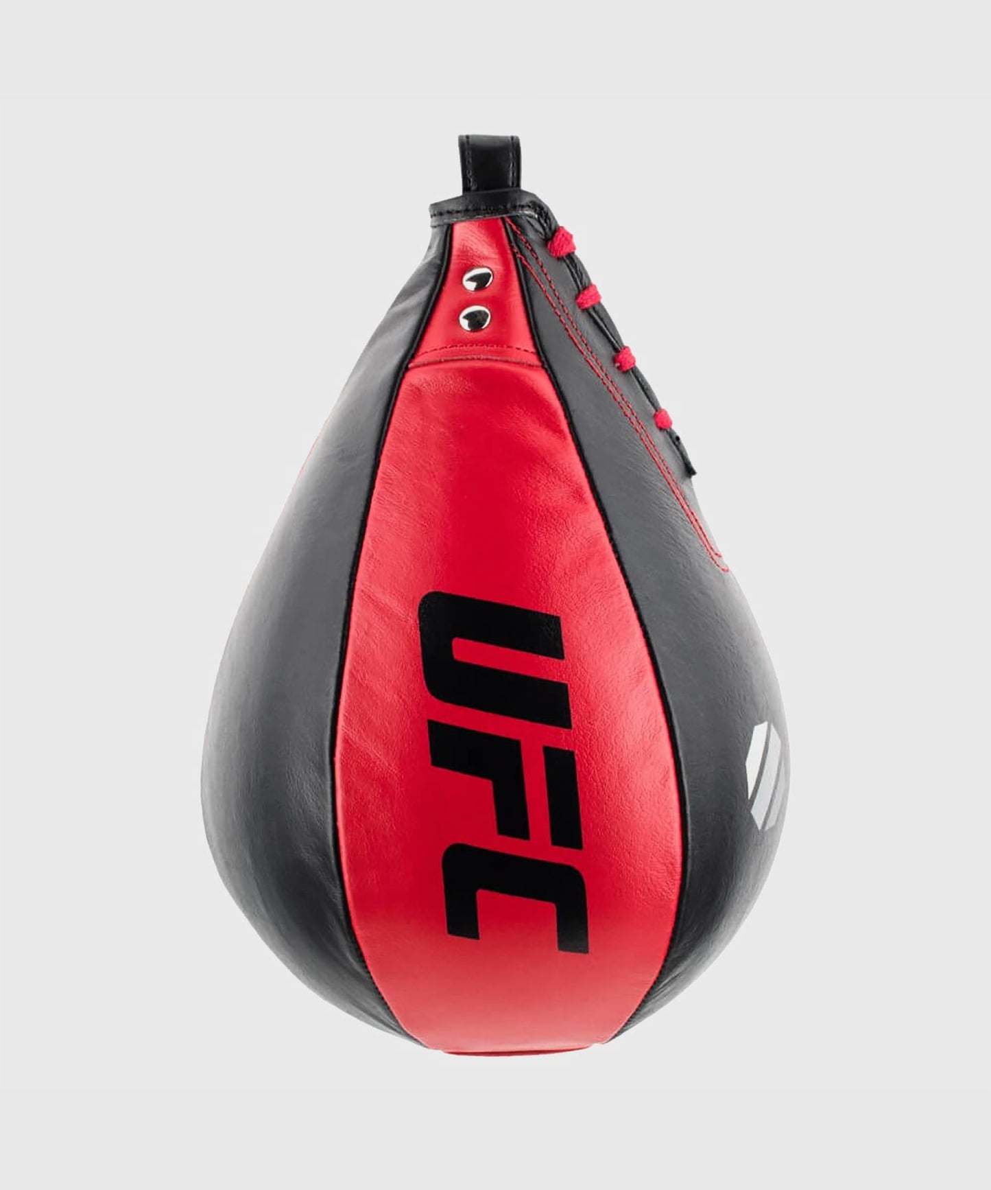 Poire de Vitesse UFC en Cuir - 9"x6" - Noir/Rouge