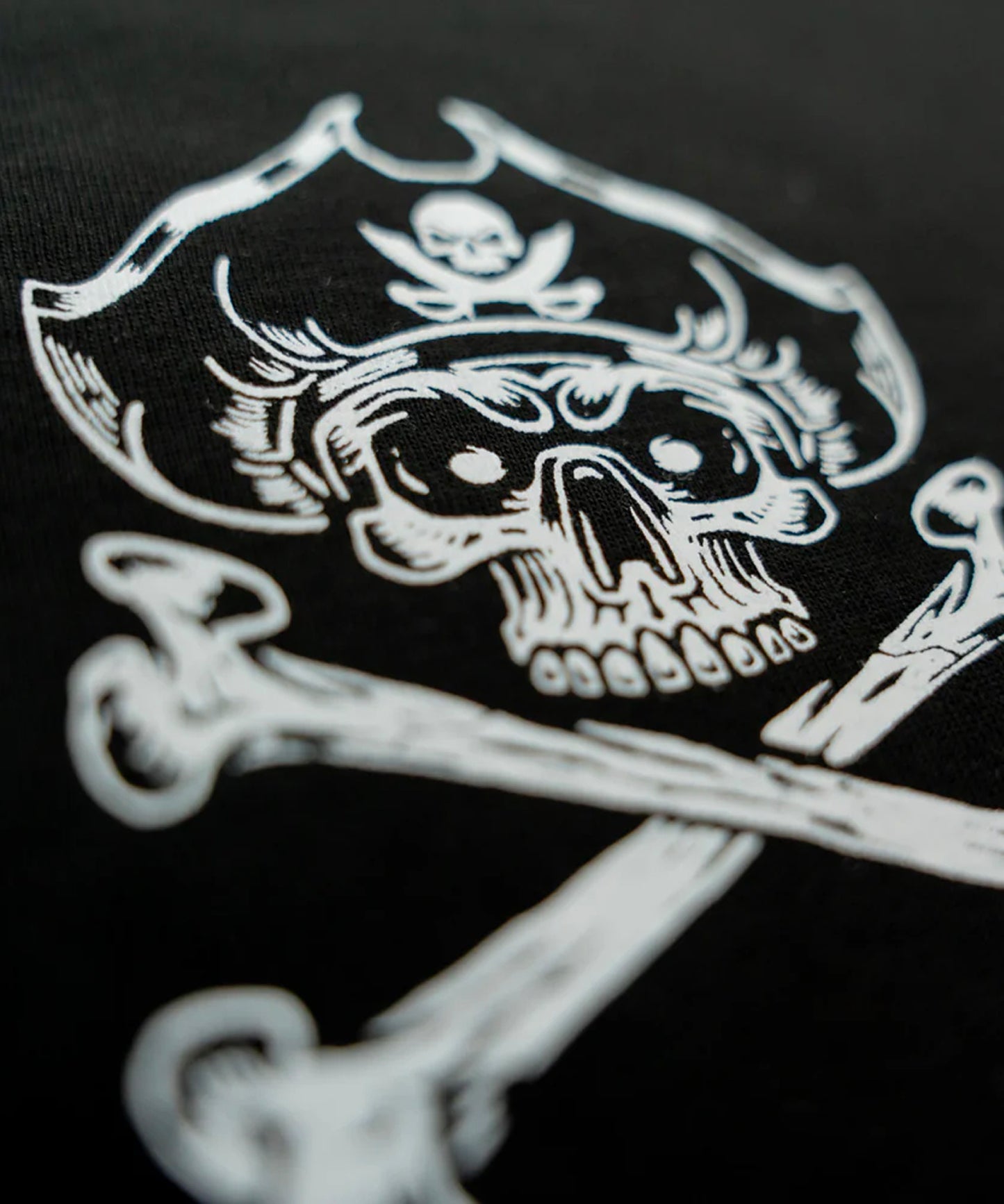 Pride Or Die Pirate V.2 Trainings-T-Shirt - Schwarz
