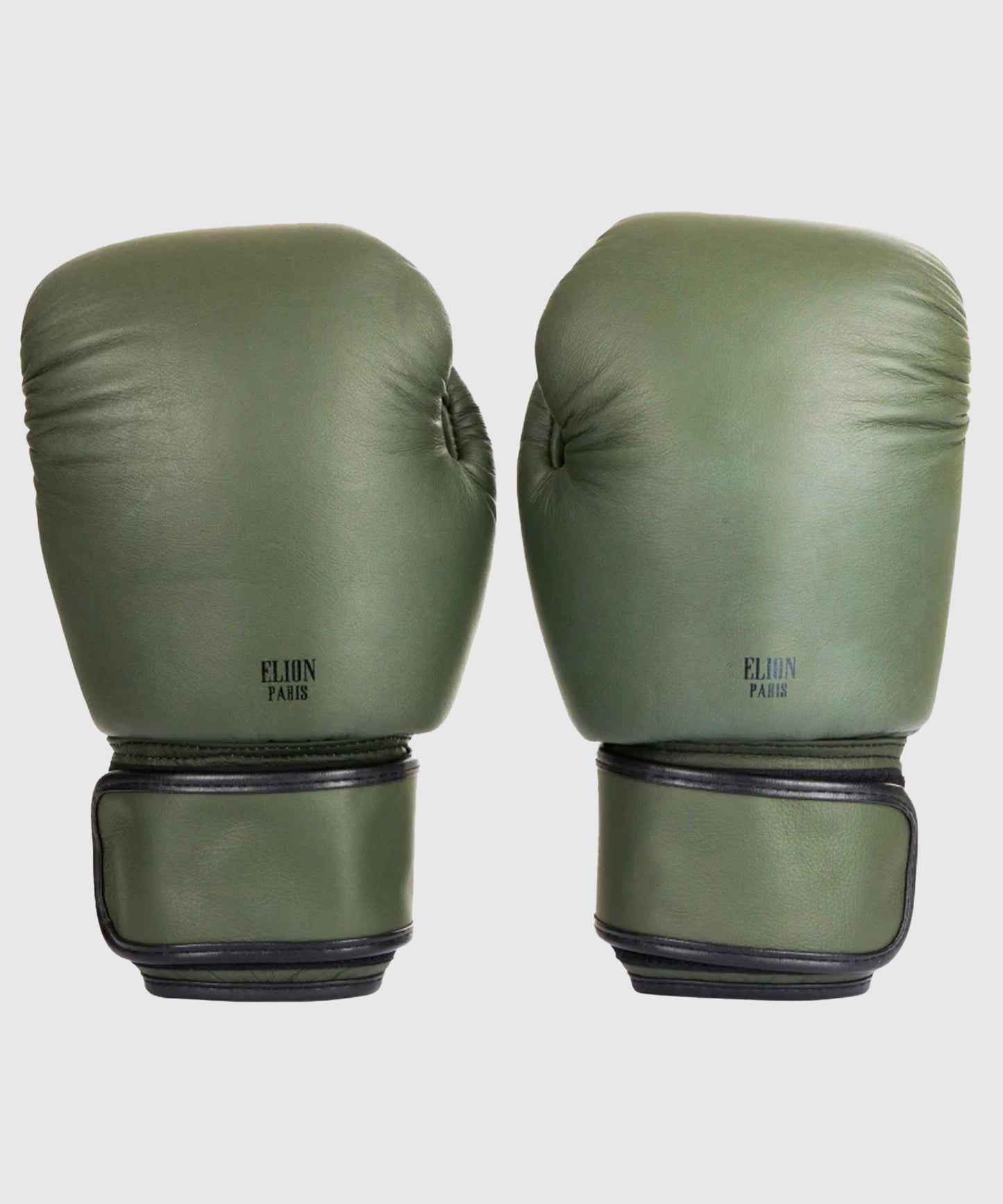 Gants de Boxe Elion Paris - Kaki Mat/Noir Mat