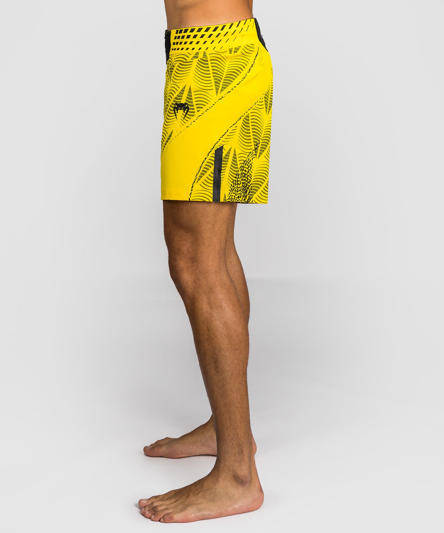 Men's UFC Zenith by Venum Yellow Authentic Fight Night Short Fit Fight Short