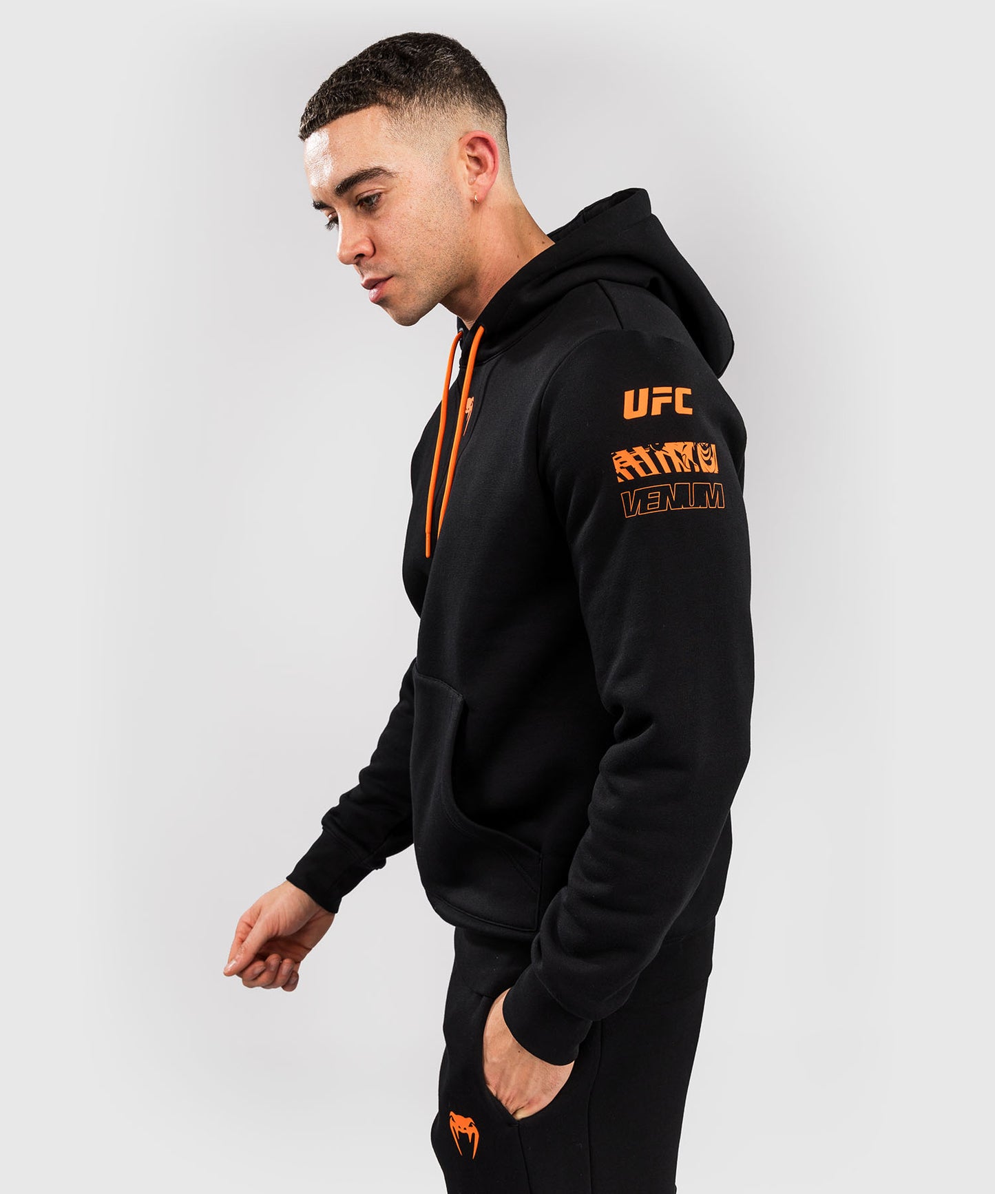 Sweat à capuche Homme UFC Zenith by Venum Authentic Fight Week - Noir
