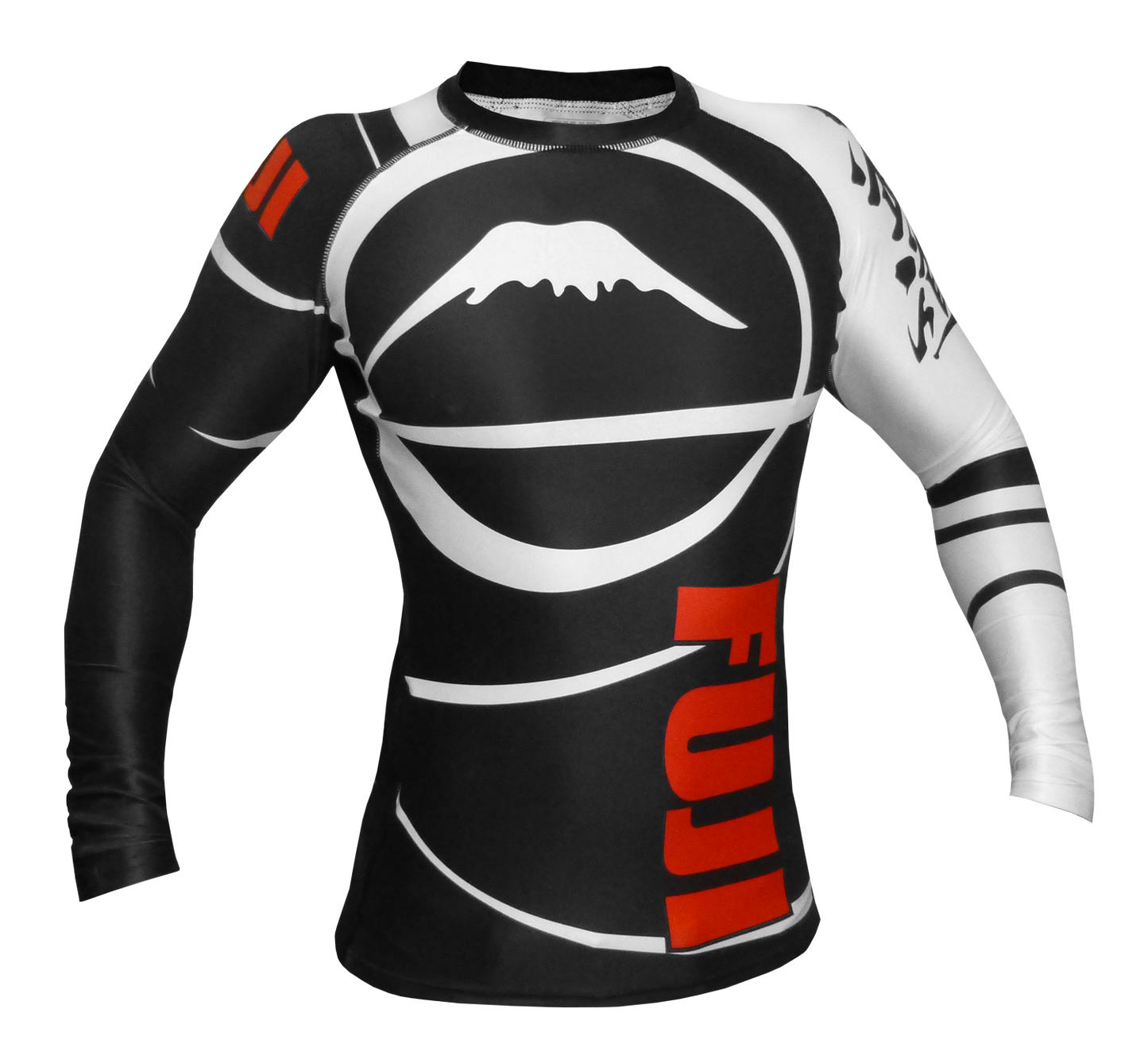 Rashguard Fuji Sports Freestyle IBJJF Ranked Manches Longues - Noir