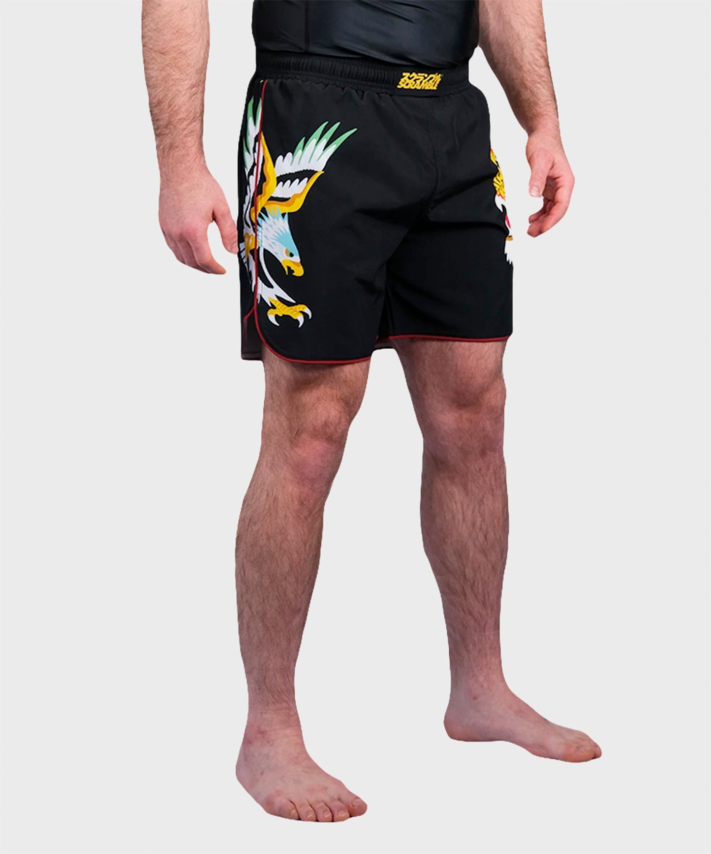Scramble Sukajan Fightshorts - Negro