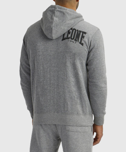 Leone Boxing Felpa con Zip - Grigio