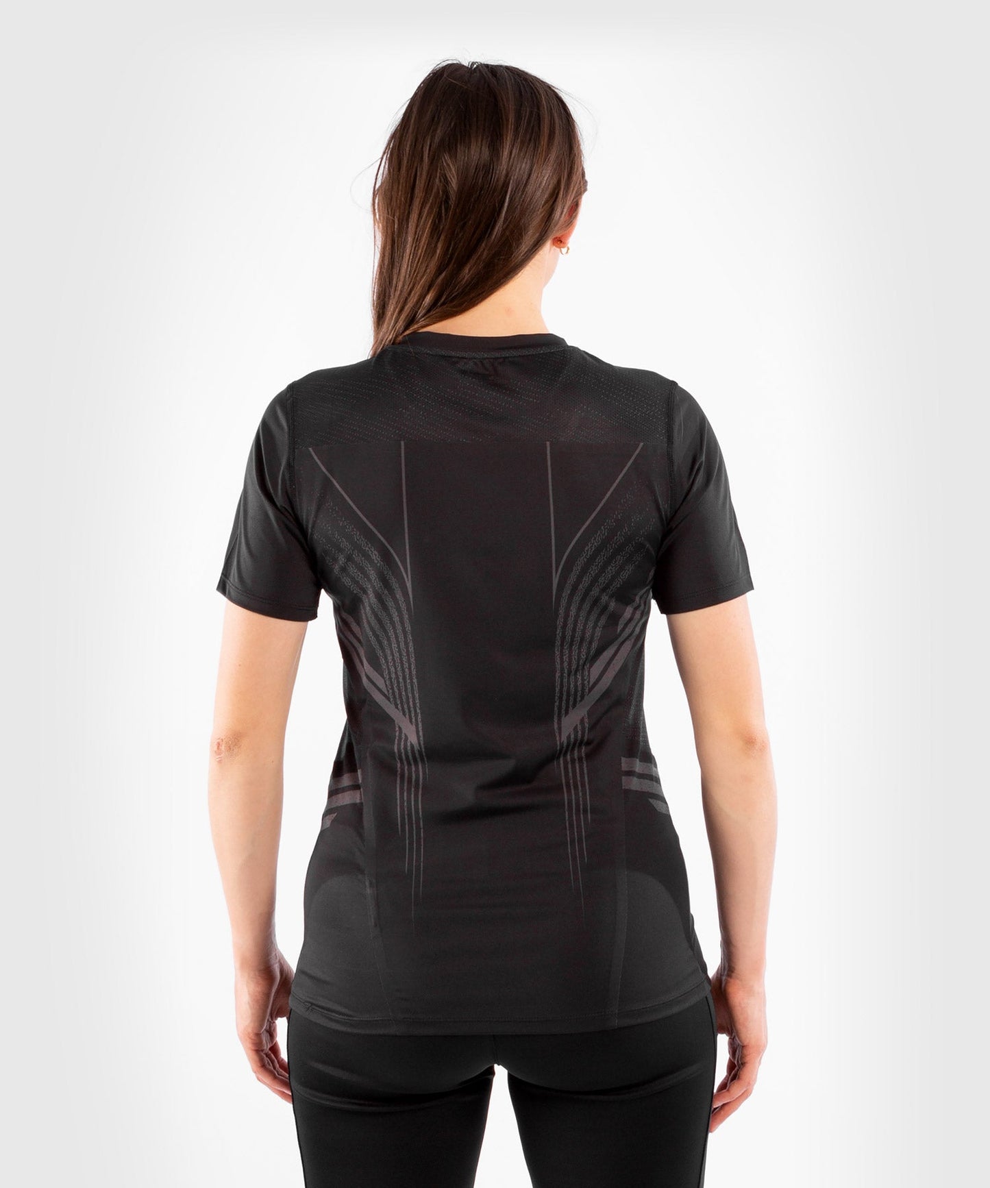 Women's UFC Venum Authentic Fight Night Technical T-Shirt - Black