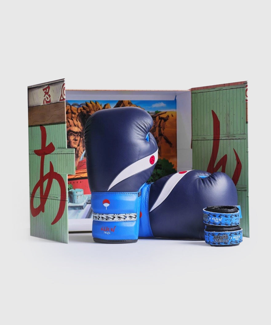Gants de Boxe Elion X Naruto Shippuden Edition Limitée - Sasuke