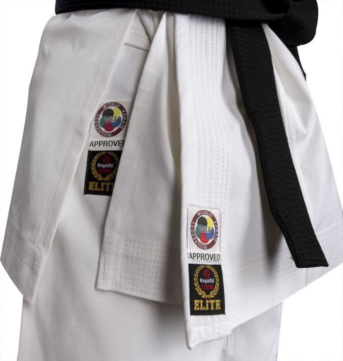 Kimono De Karaté Hayashi Tenno Elite Wkf - Blanc