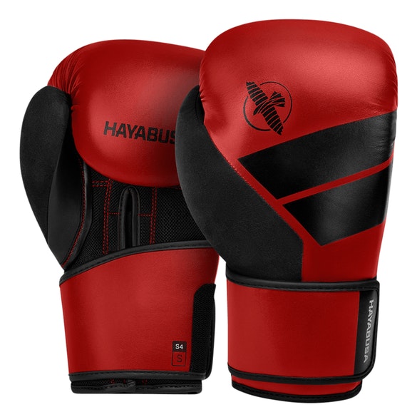 Hayabusa S4 Boxing Gloves - Red/Black – Dragon Bleu