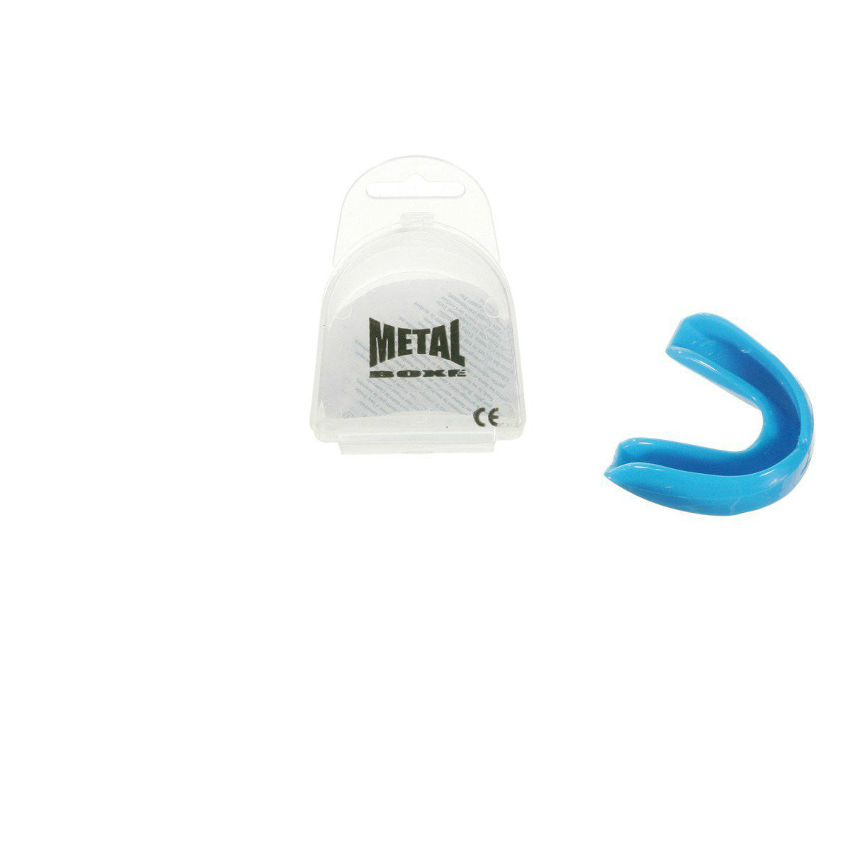Protège-dents Simple Senior Metal Boxe - Bleu