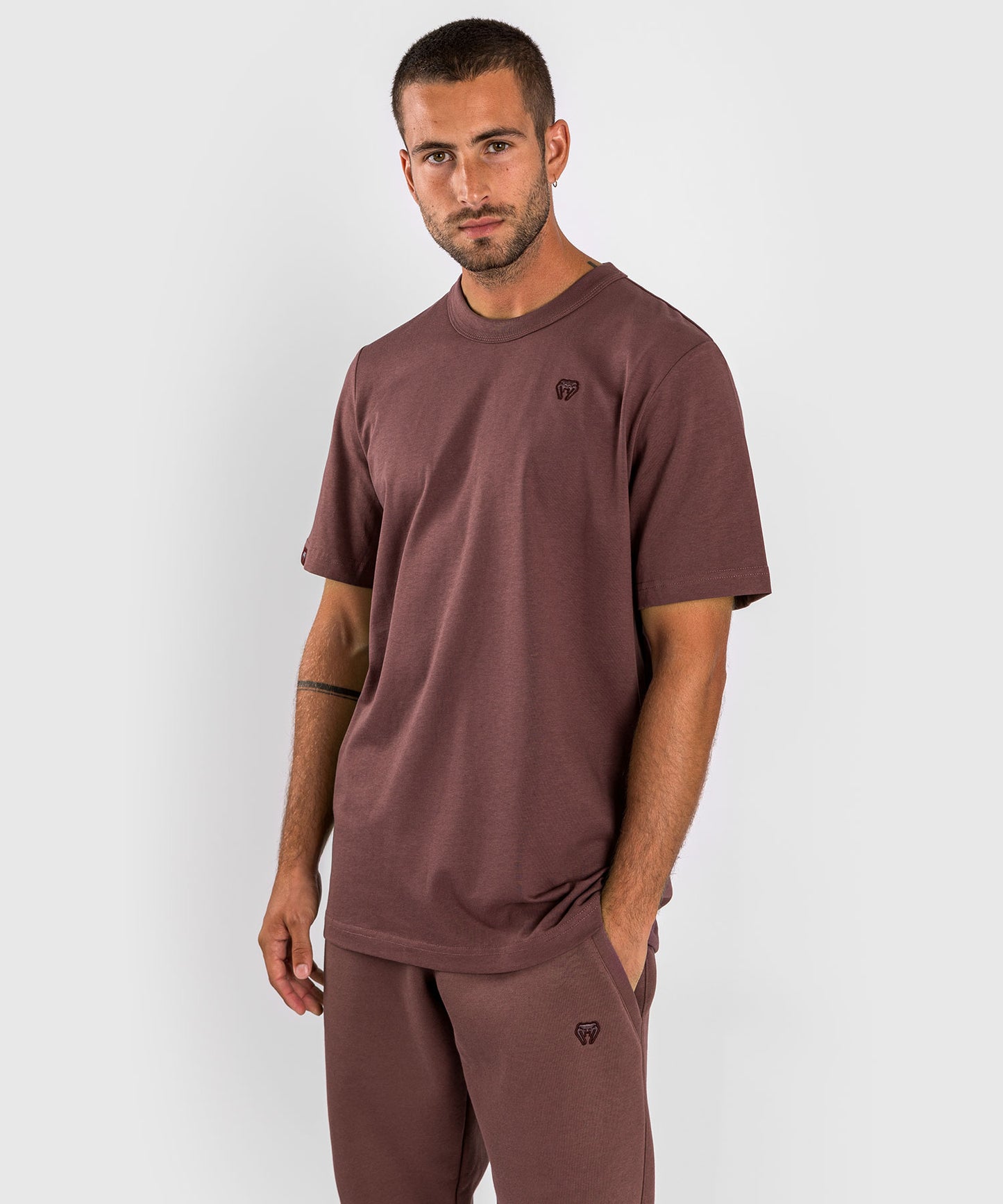 T-shirt Venum Silent Power - Marron