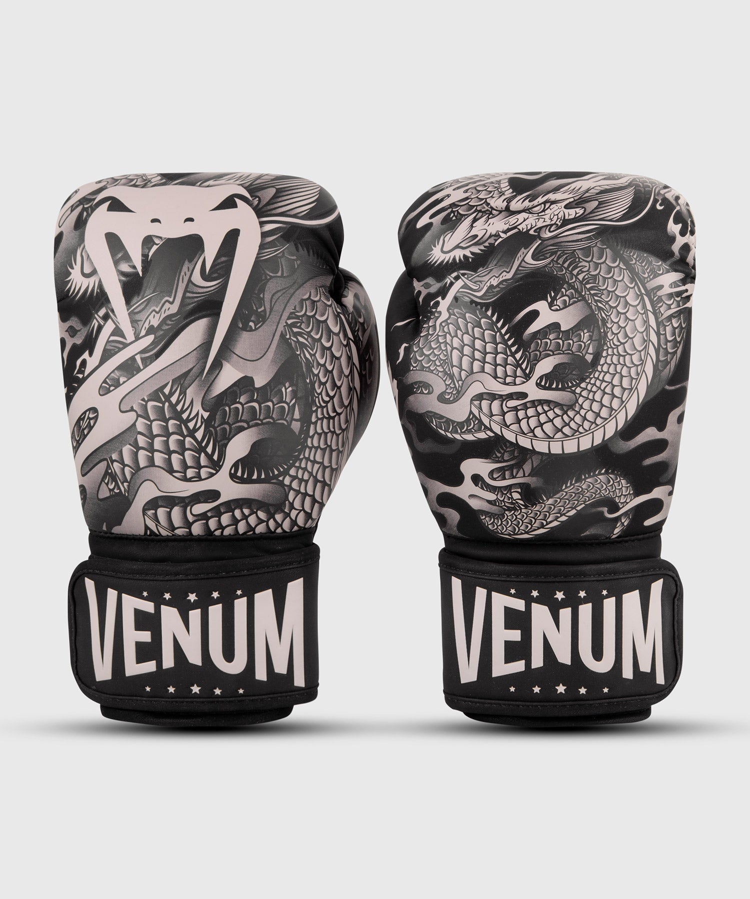 Gants de boxe Venum Dragon's Flight - Noir/Sable – Dragon Bleu
