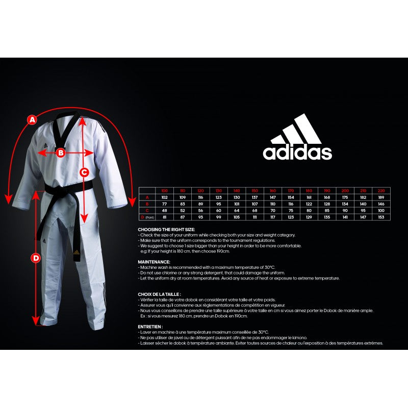 Dobok Taekwondo Adidas