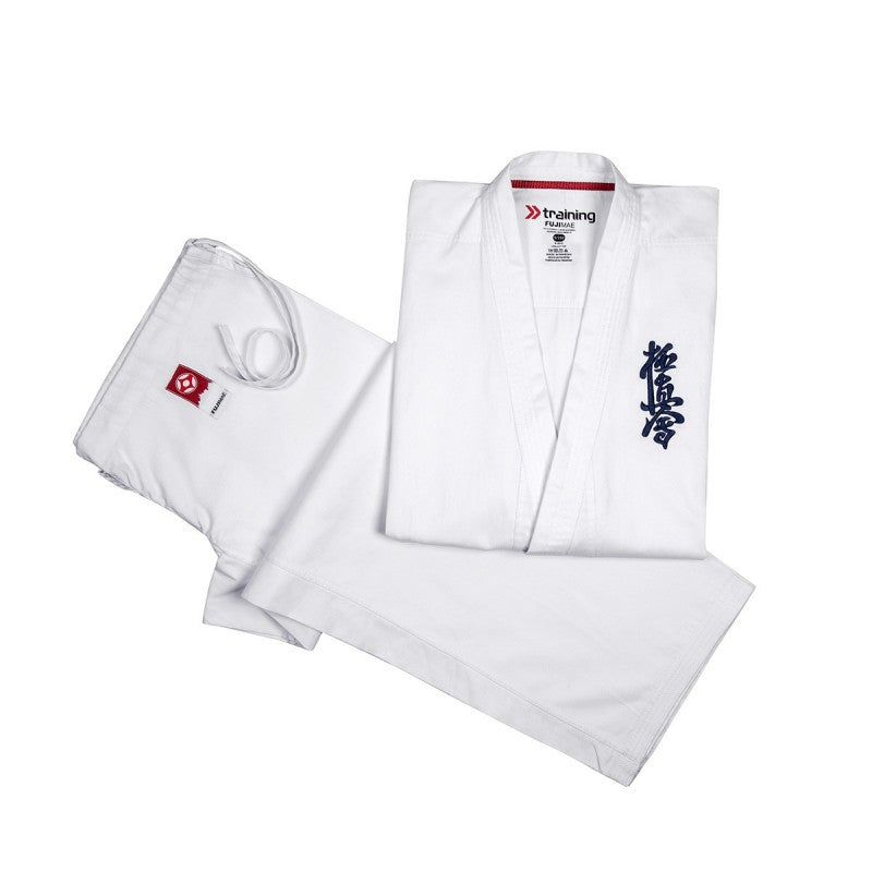 Kimono Karategi Kyokushinkai Initiation Fuji Mae - Blanc