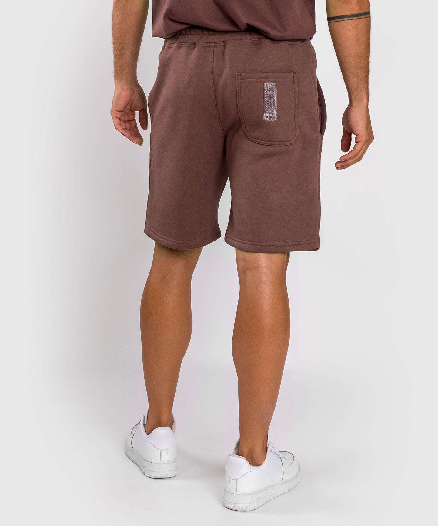 Short en coton Venum Silent Power - Marron
