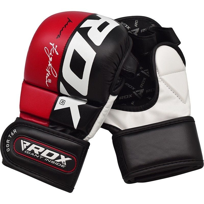 Gants de MMA Sparring RDX Sports T6 - Rouge