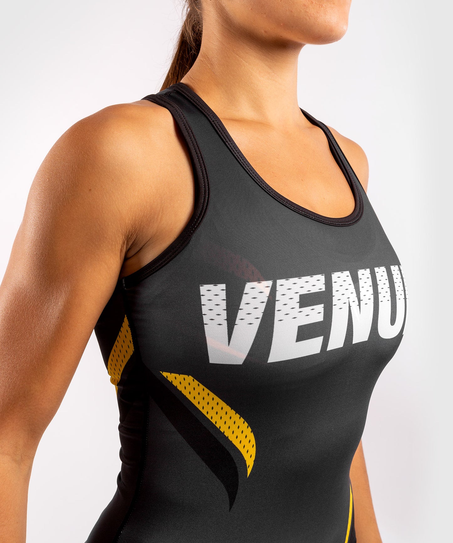 Débardeur Venum ONE FC Impact - pour femme - Gris/Jaune