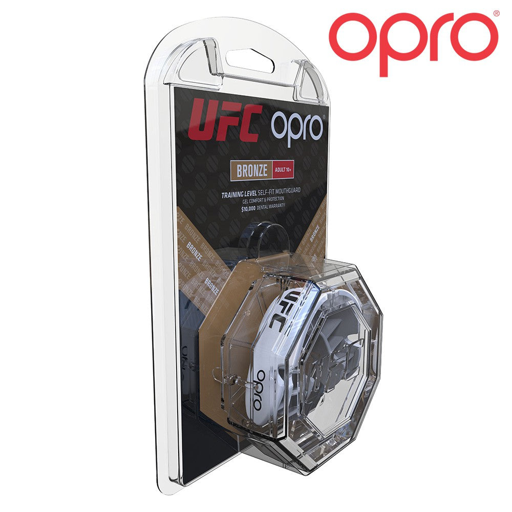 Opro UFC Zahnschutz Bronze - Weiß