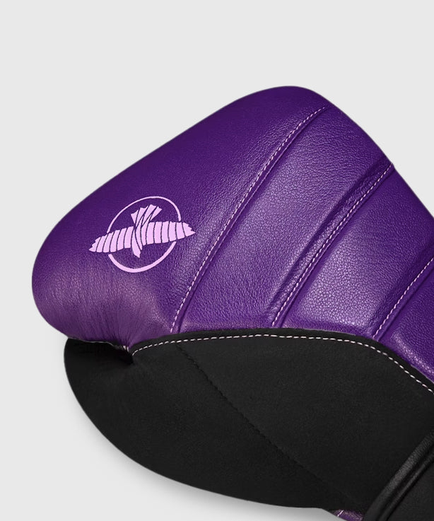 Hayabusa T3 Boxing Gloves – Black/Purple