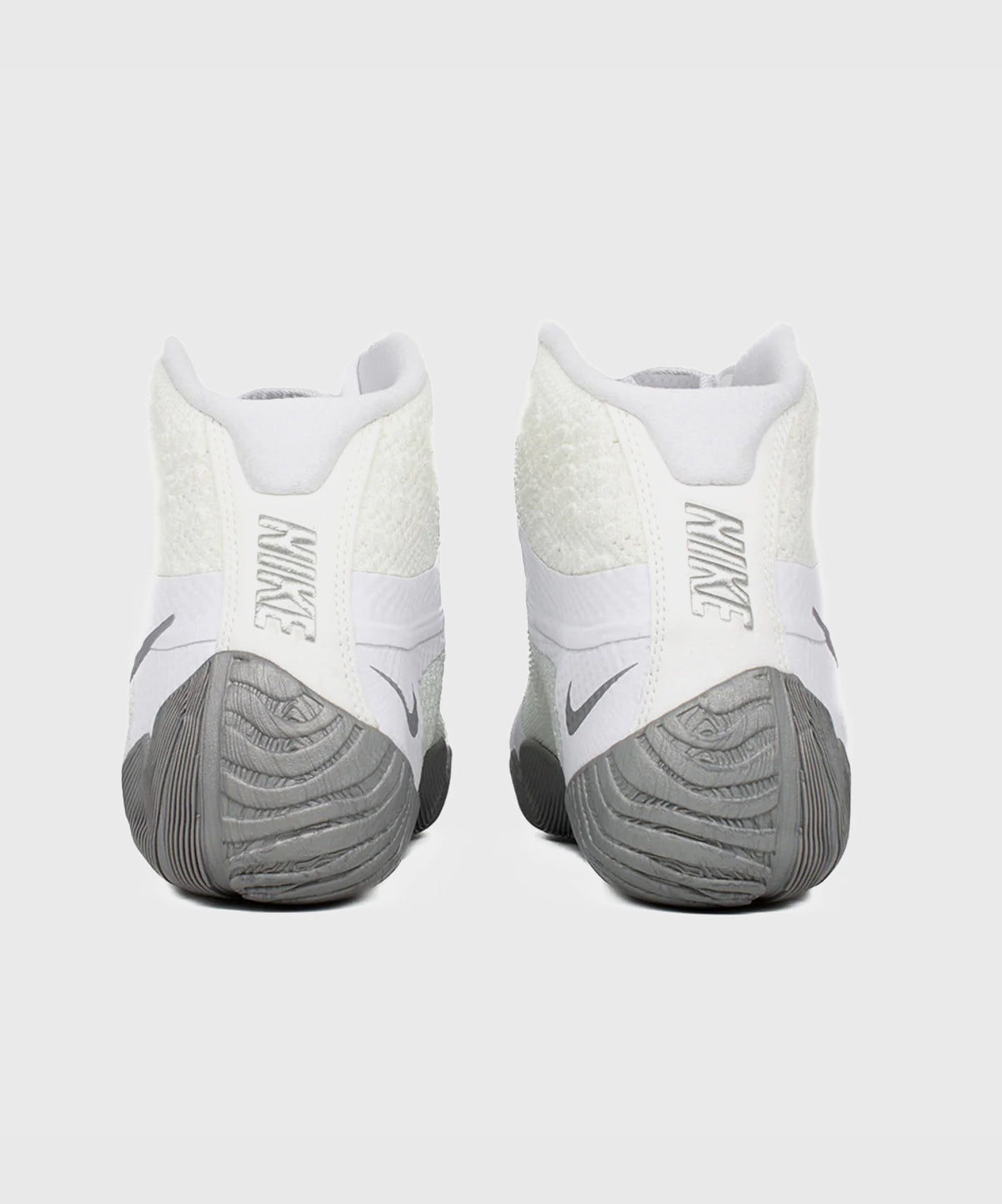 Nike Tawa Wrestling Shoes - White/Silver/Grey