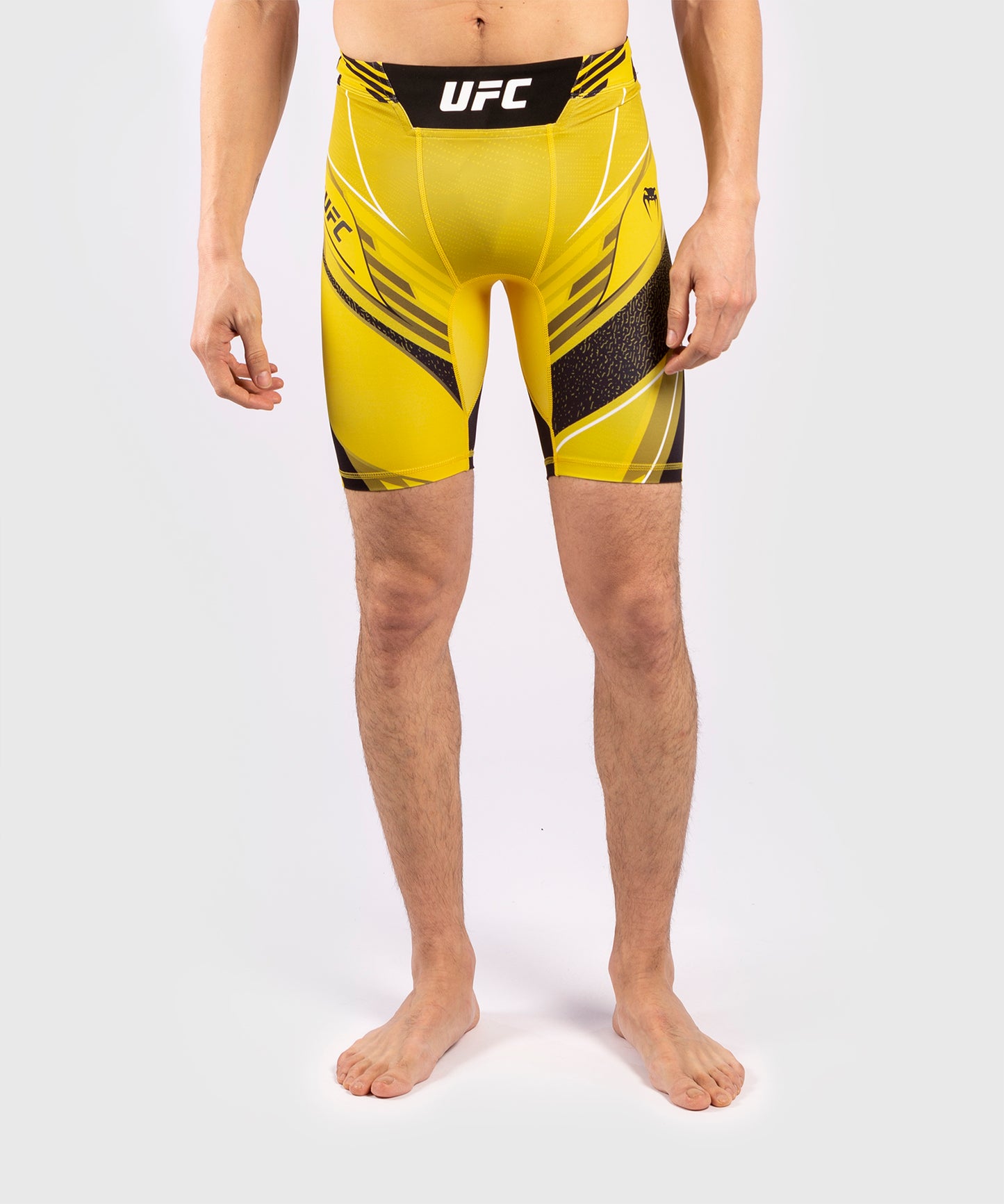 Short de compression pour Hommes UFC Venum Pro Line - Jaune