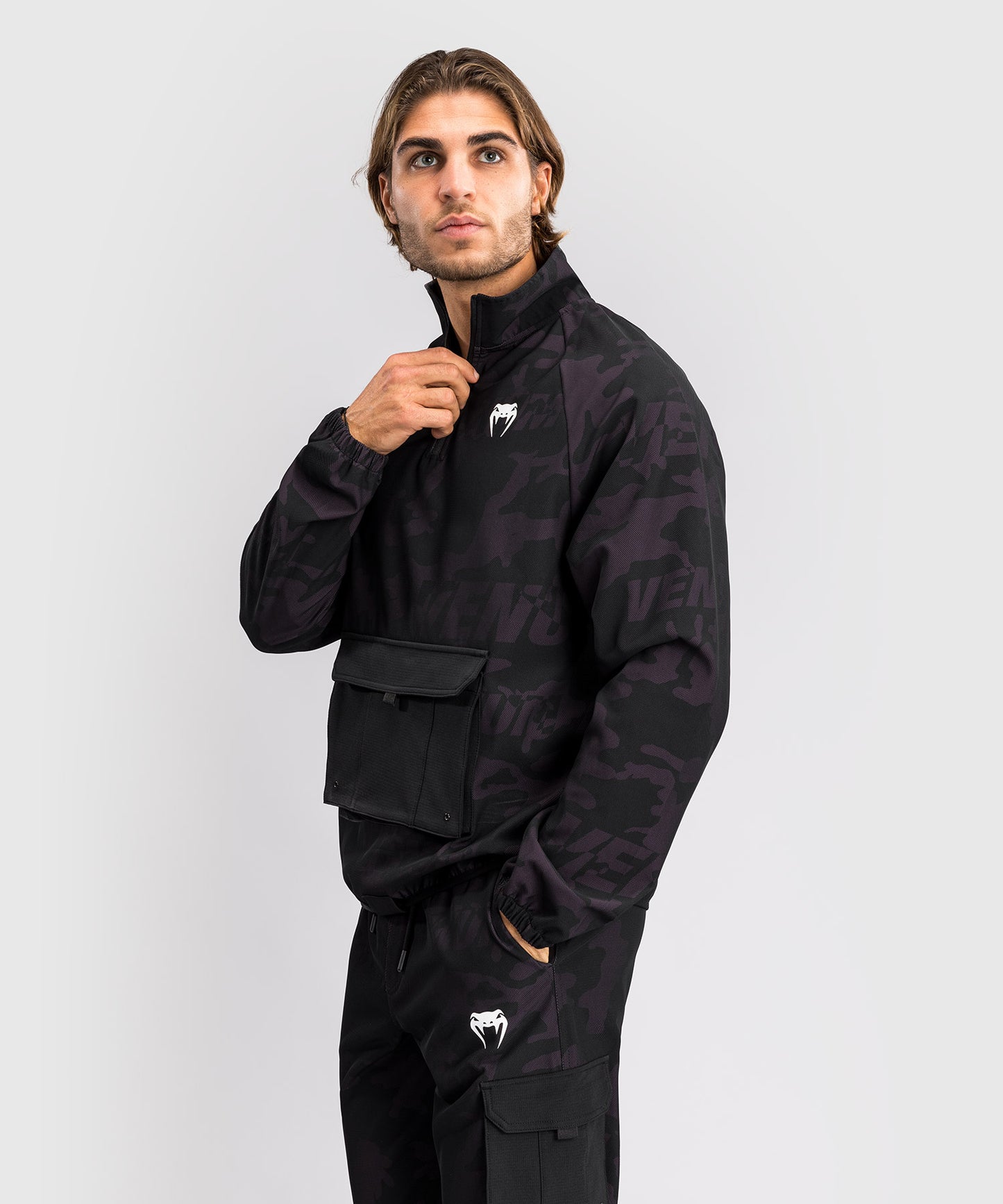 Venum Trooper Herren Trainingsjacke - Schwarz/Violett