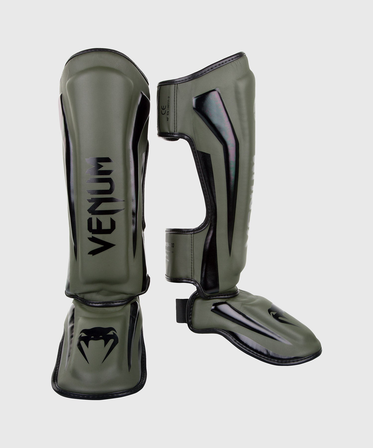 Venum Elite Standup Shin guards - Khaki/Black – Dragon Bleu