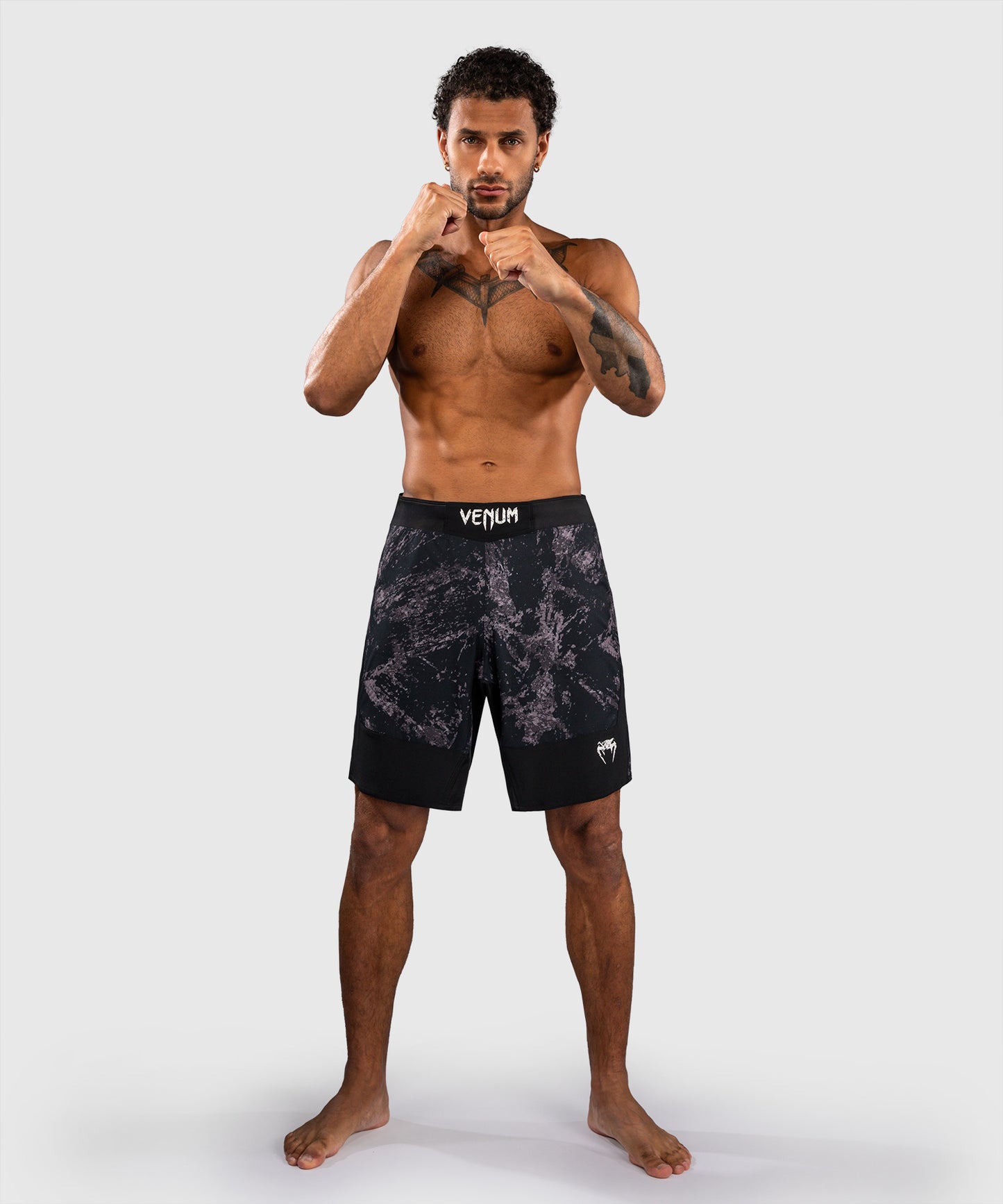 Short de Combat Venum Rage & Workout - Noir/Gris