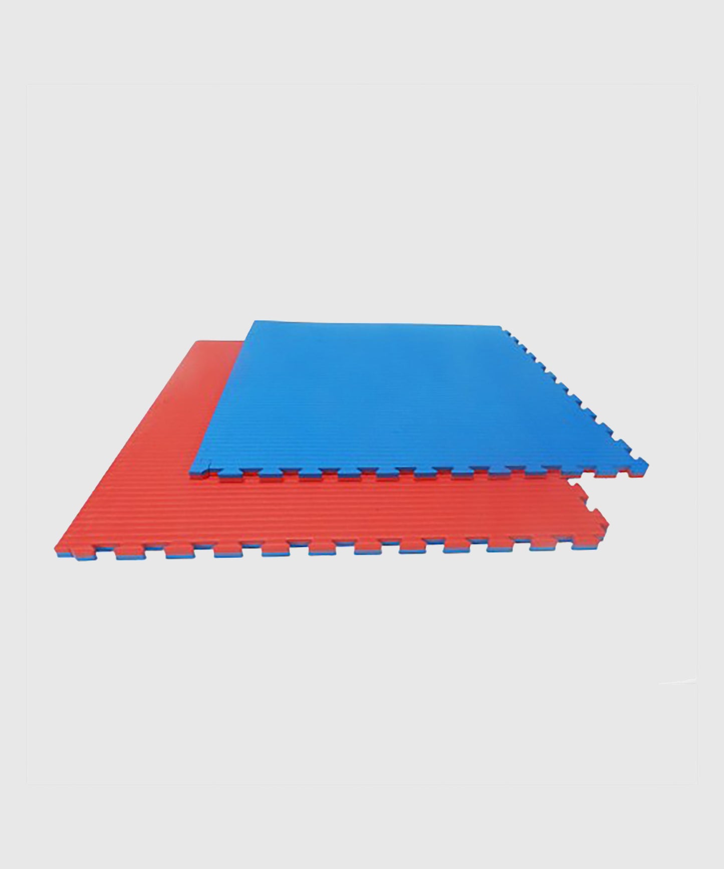 Tatami Puzzle 100x100x4cm (x5) - Red/Blue