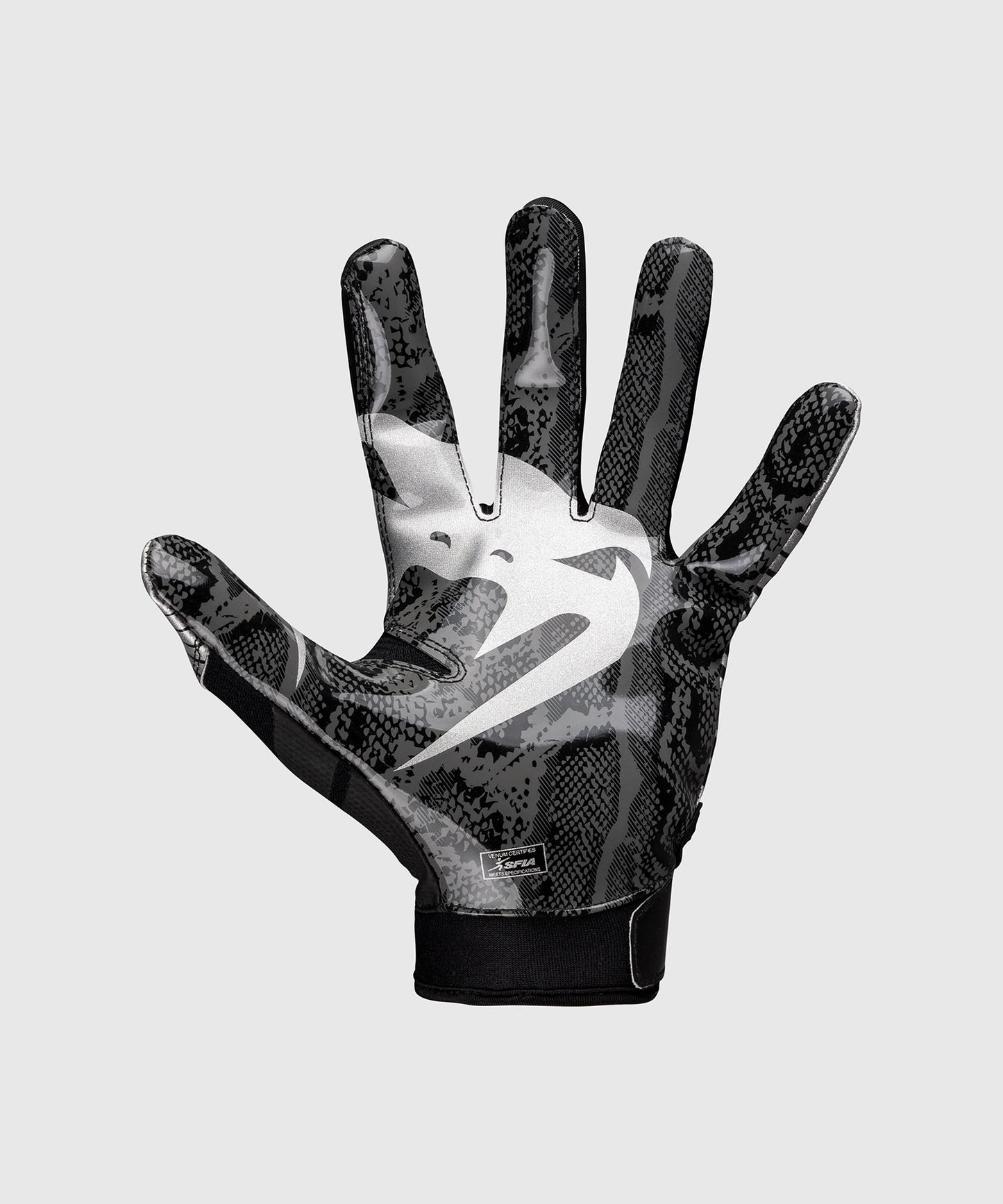 Gants de Football Venum Elite - Noir/Argent