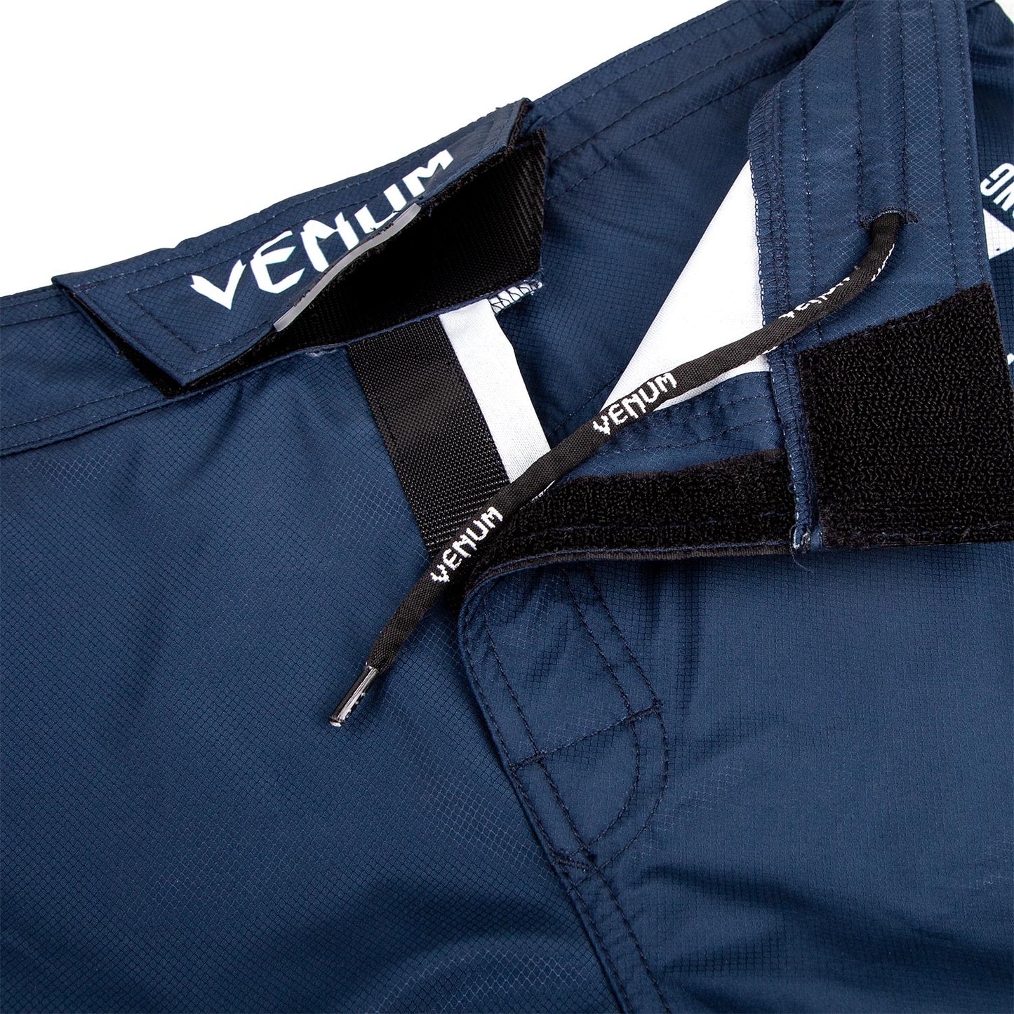 Pantalones MMA Venum Signature - Azul Marino/Blanco