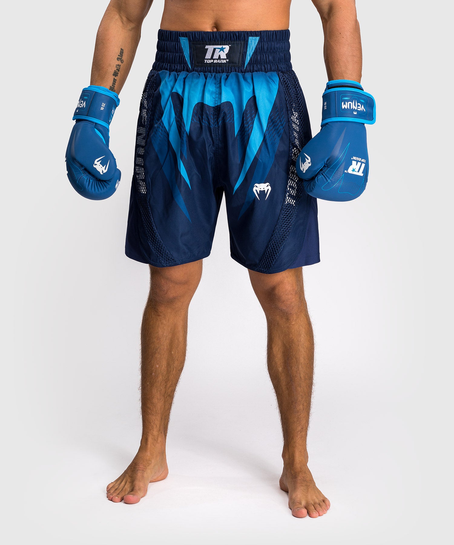 Venum x Top Rank Original Men's Boxing Shorts - Navy Blue – Dragon
