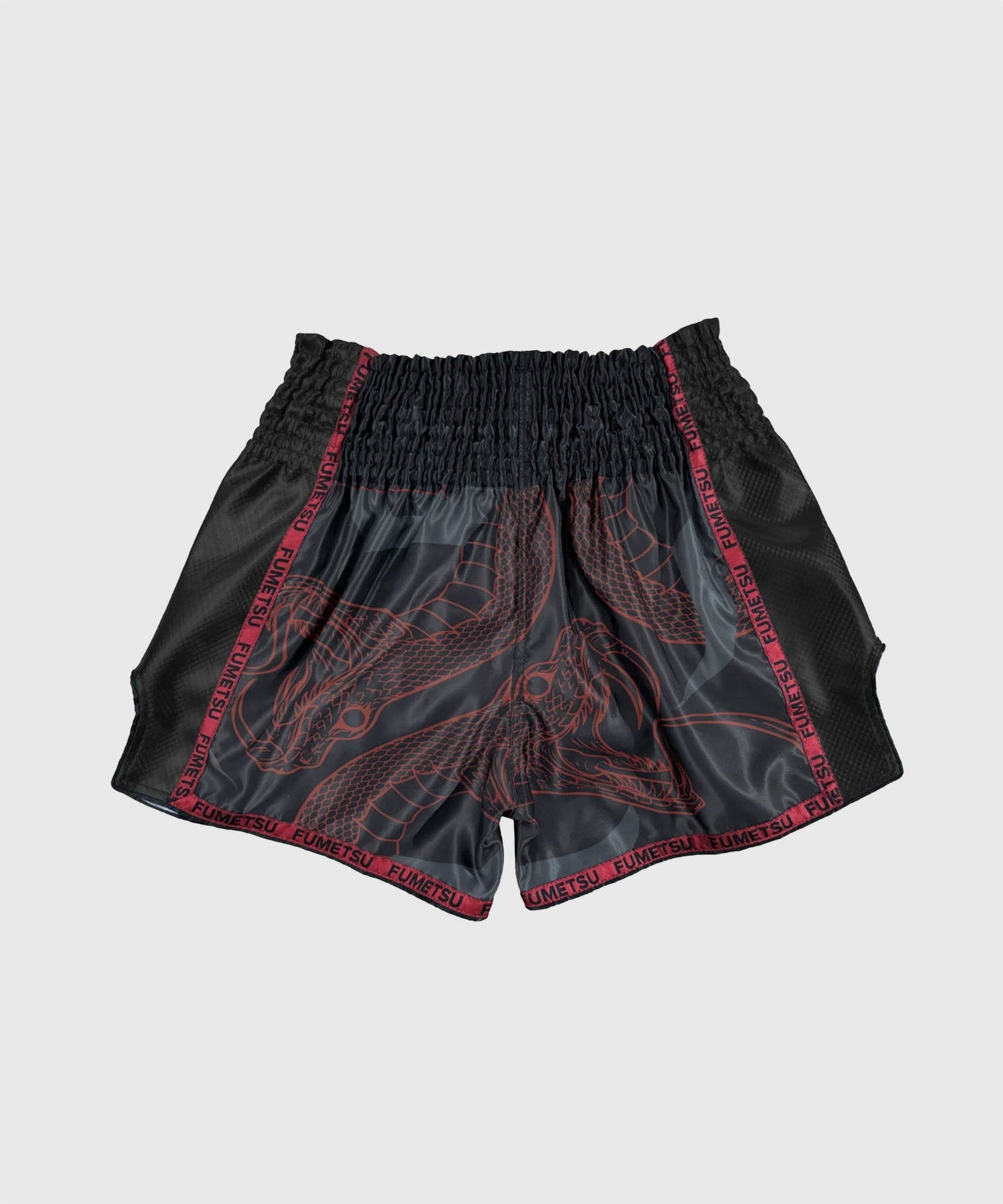 Fumetsu Anaconda Pantalones de Muay Thai - Rojo/Negro