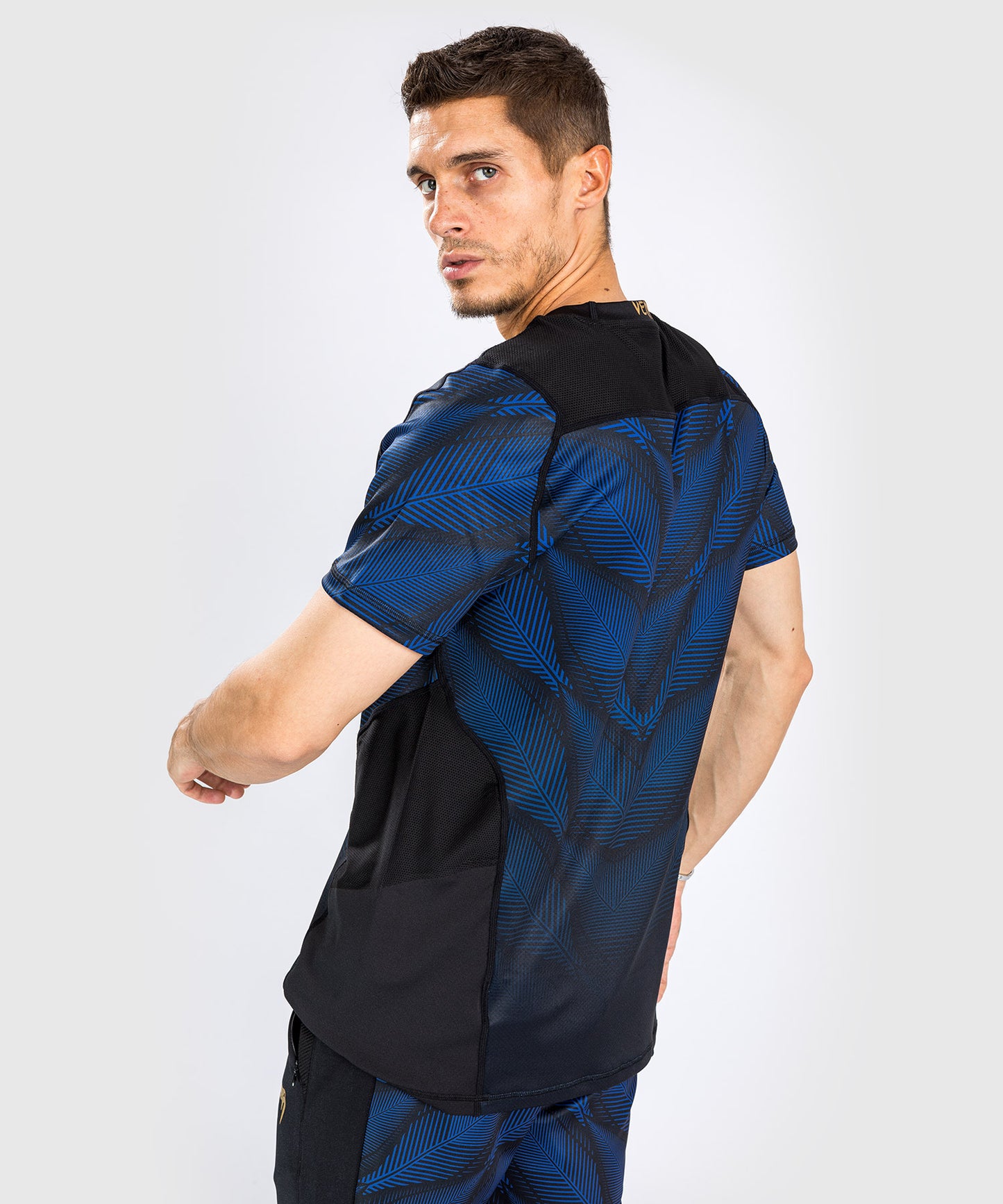 T-shirt Venum Phantom Loma Dry Tech - Noir/Bleu