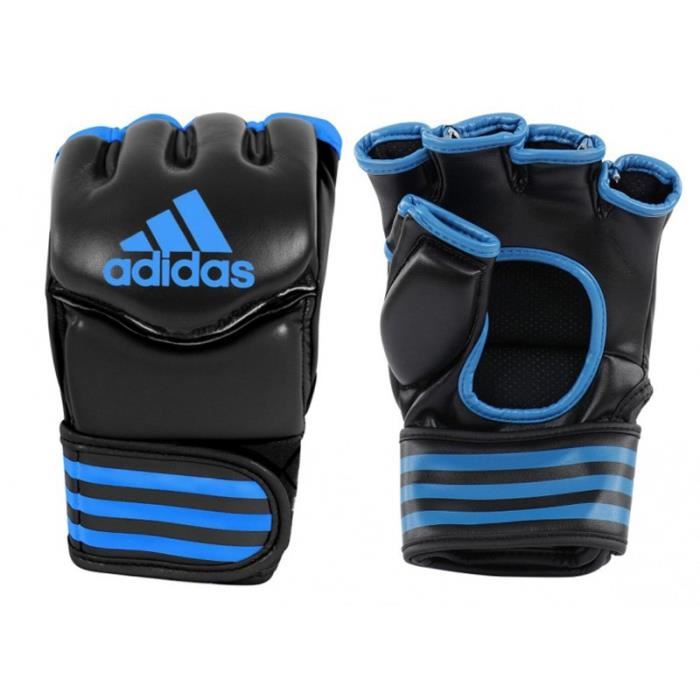 Gants MMA Adidas - Noir/Bleu