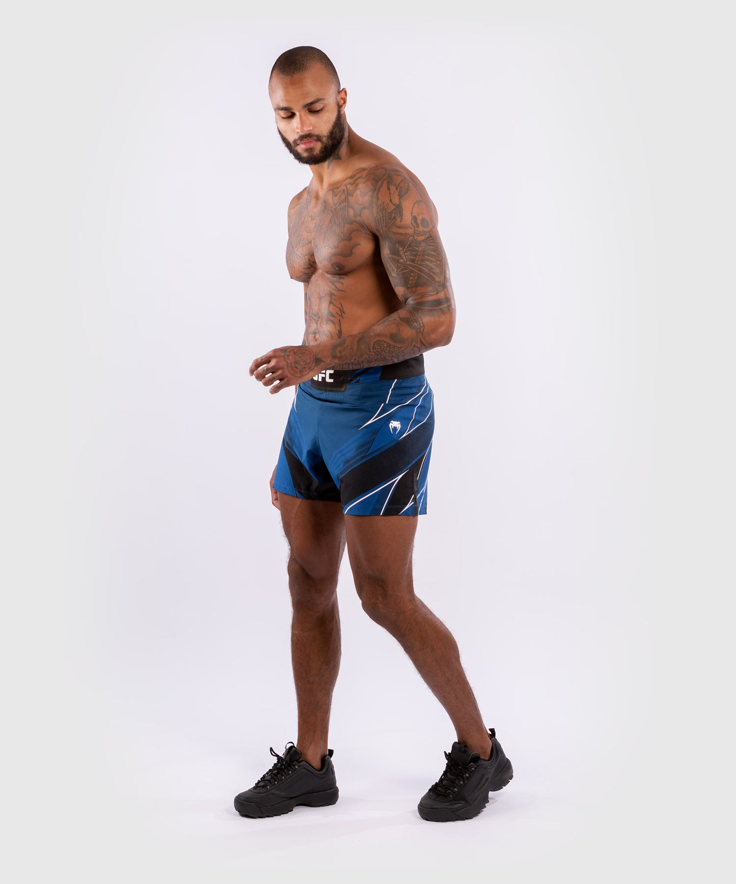 Fightshort Homme UFC Venum Authentic Fight Night - Coupe Courte - Bleu
