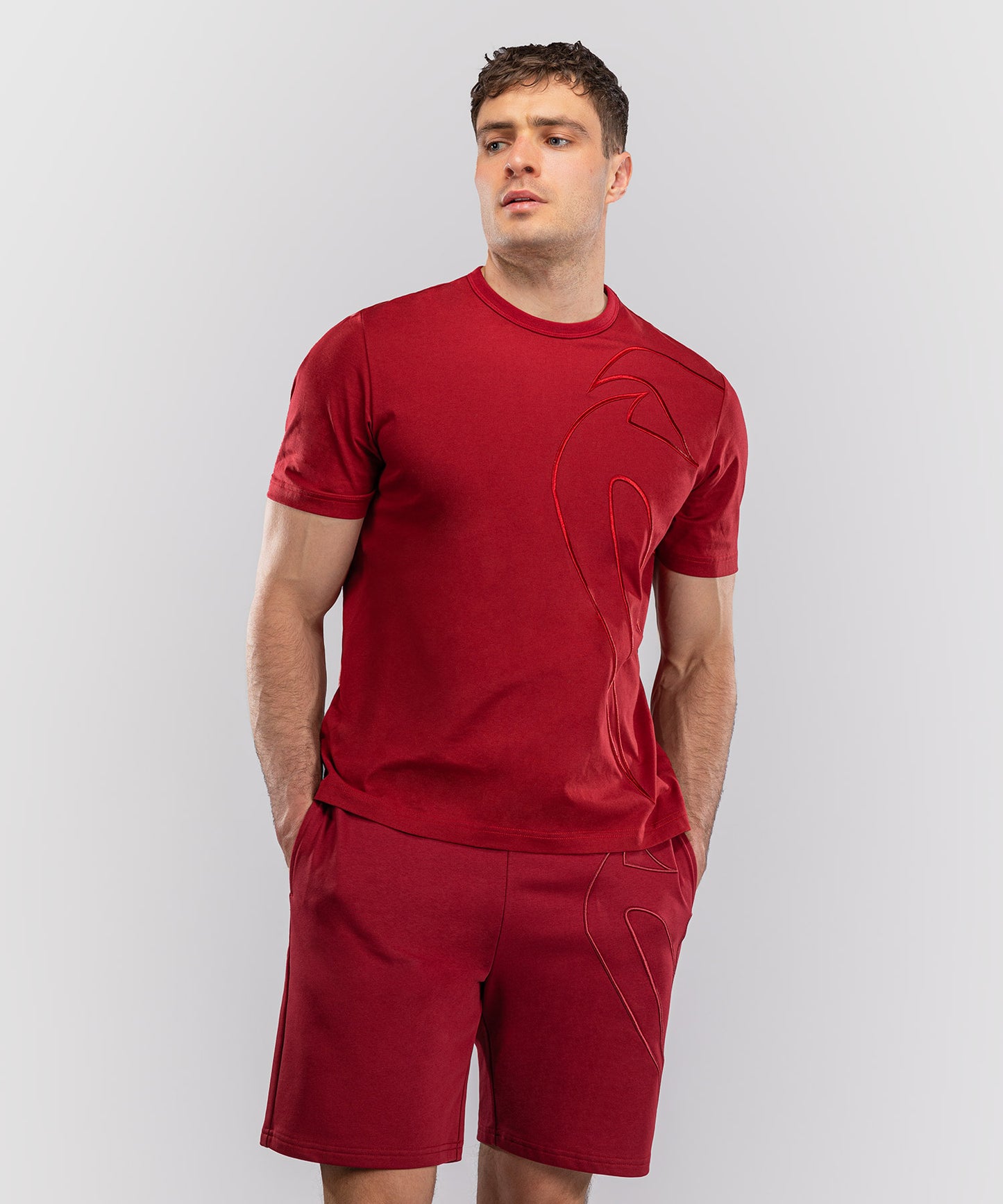 Venum Giant 3D T-shirt in Cotone - Rosso