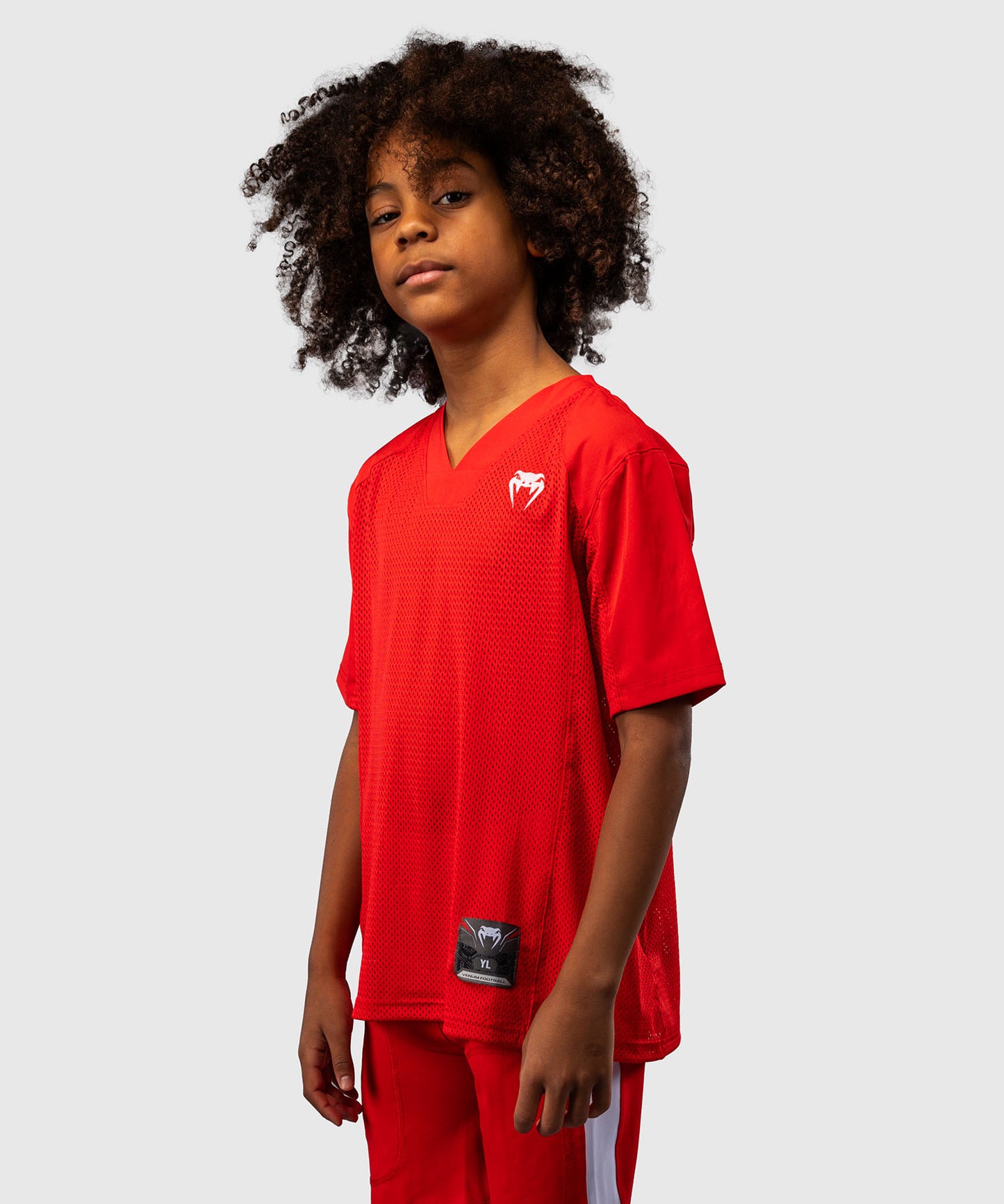 Venum Elite Fußball Kurzarmtrikot für Kinder - Rot