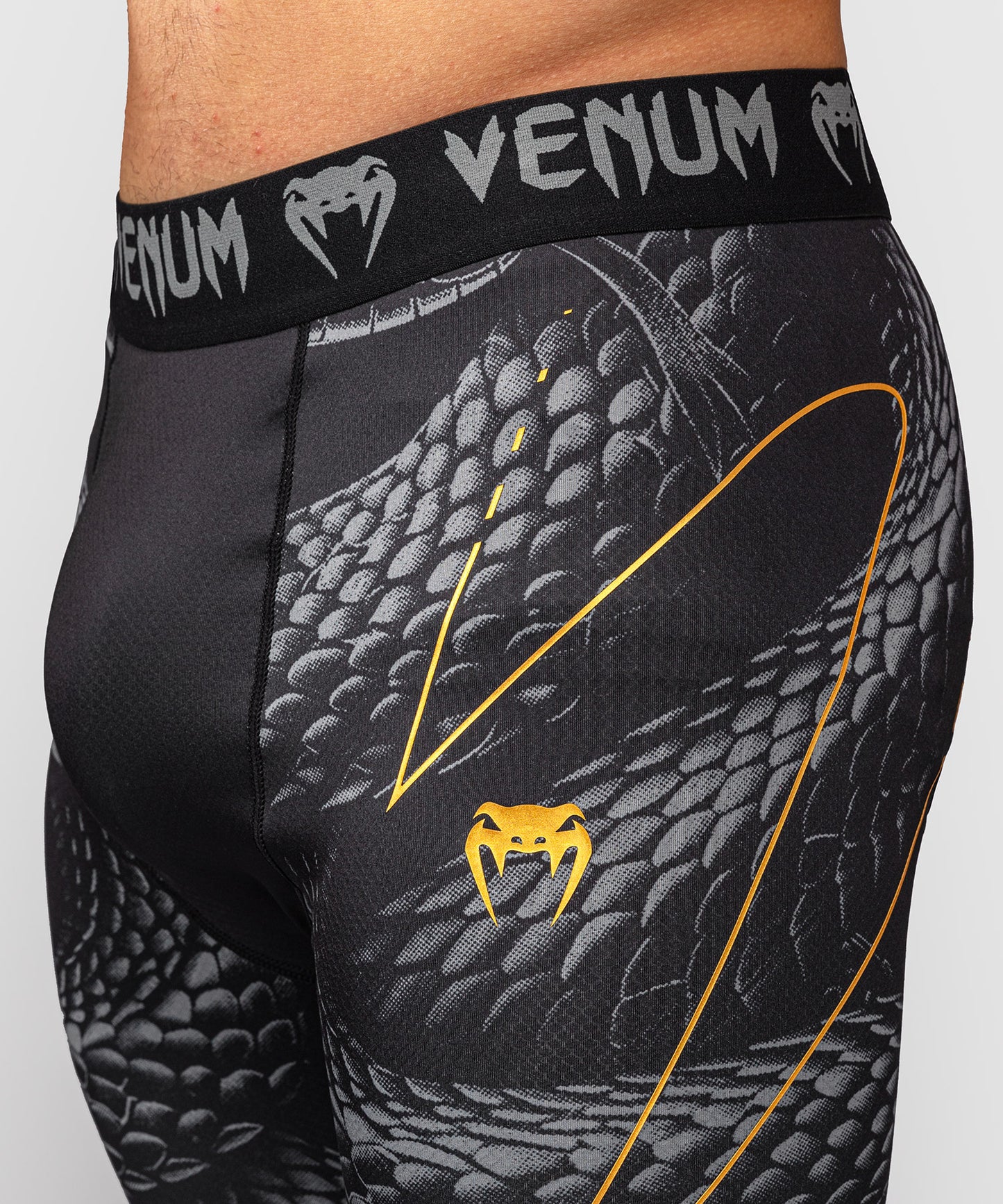Venum Matupa Spats - Negro/Gris/Oro